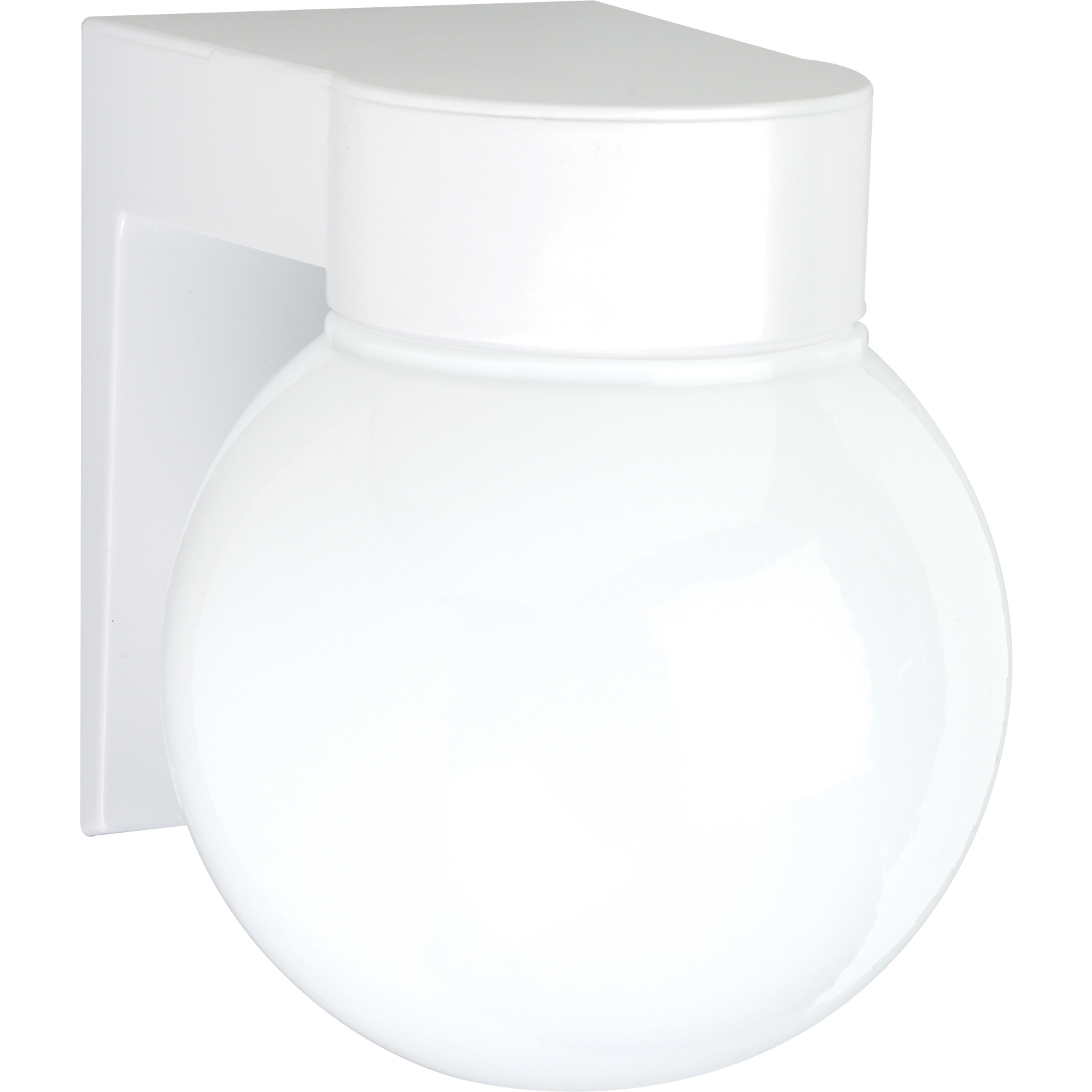 Brentwood 1 Light 7 inch White Outdoor Wall Mount