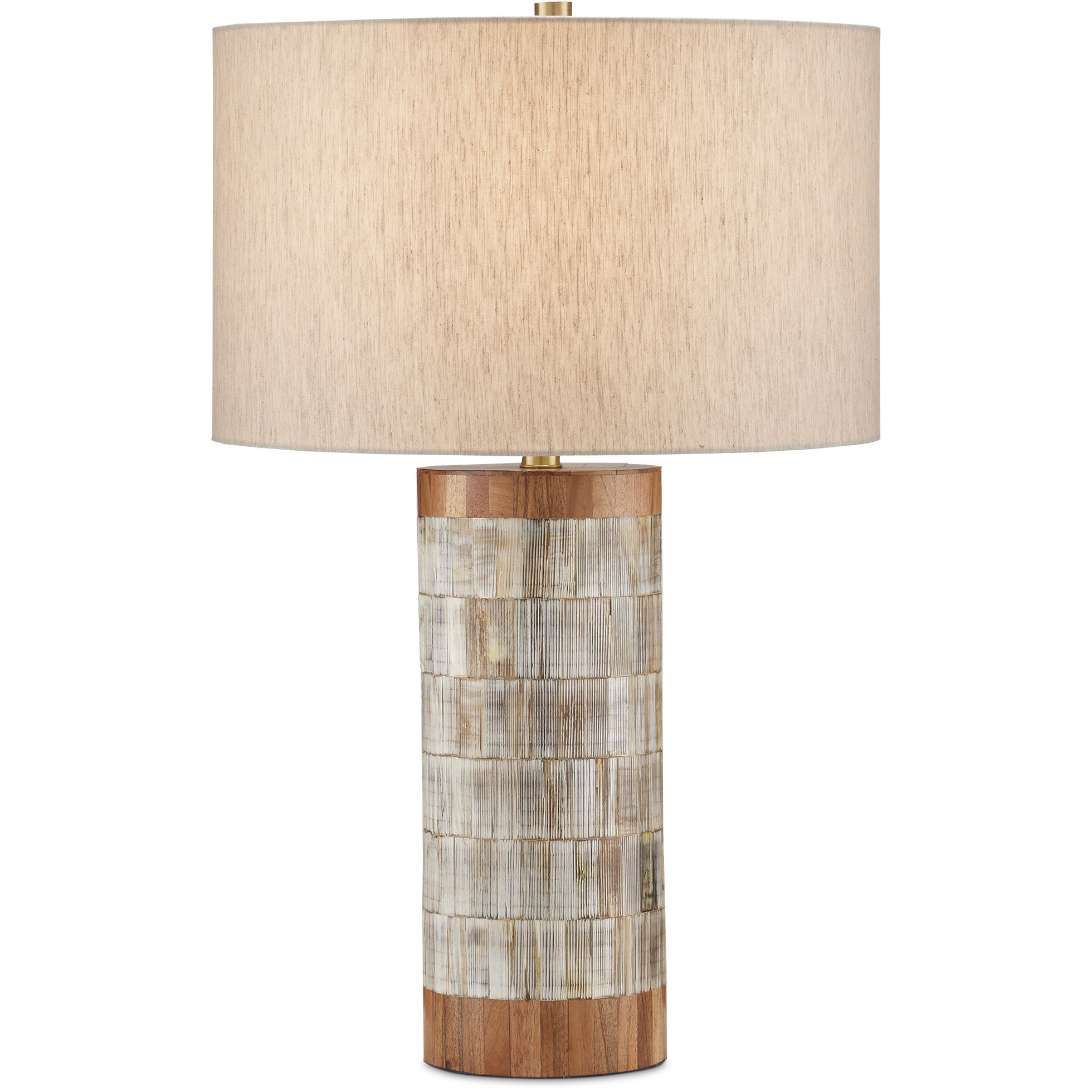 Hyson 27 inch 150 watt Natural and Beige Table Lamp Portable Light