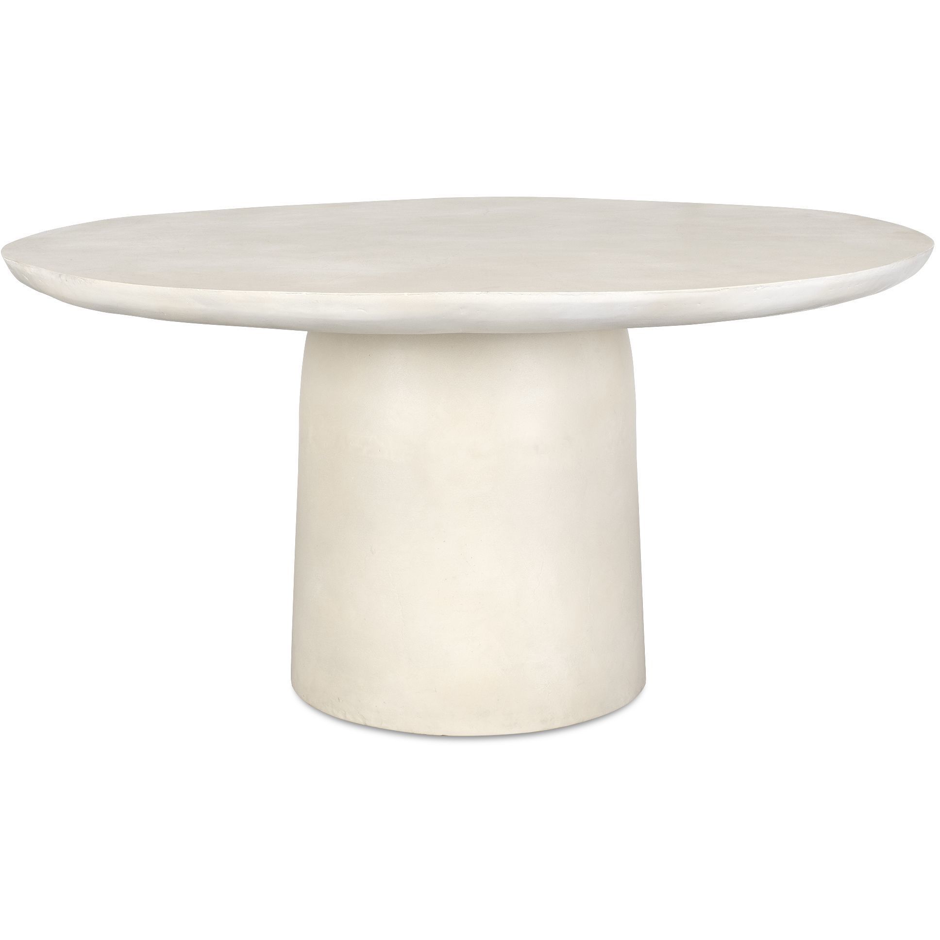 Madrone 60 X 30 inch Warm White Outdoor Dining Table