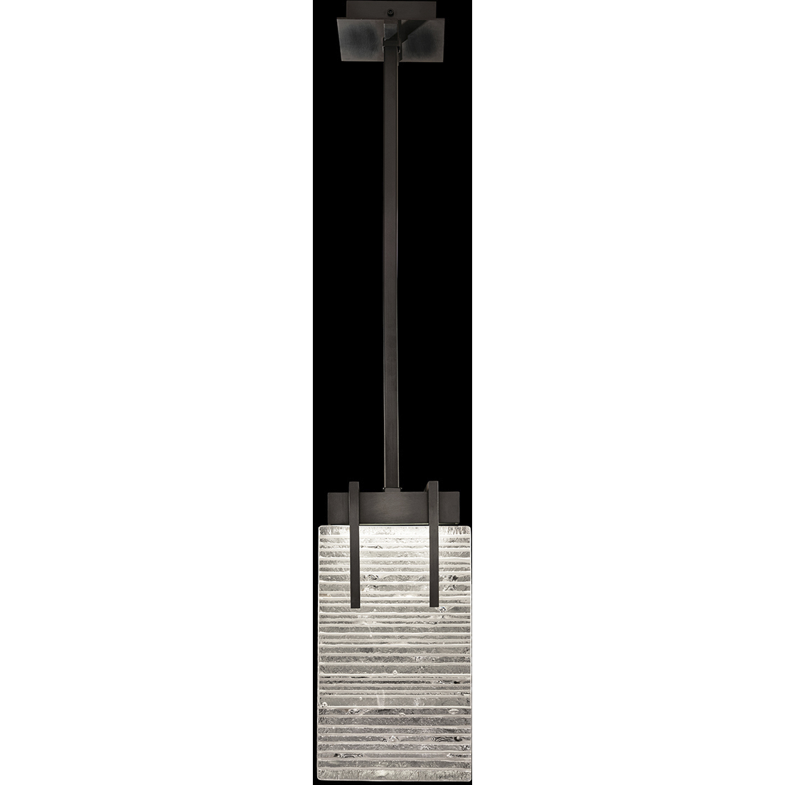 Terra 2 Light 7.75 inch Black Pendant Ceiling Light