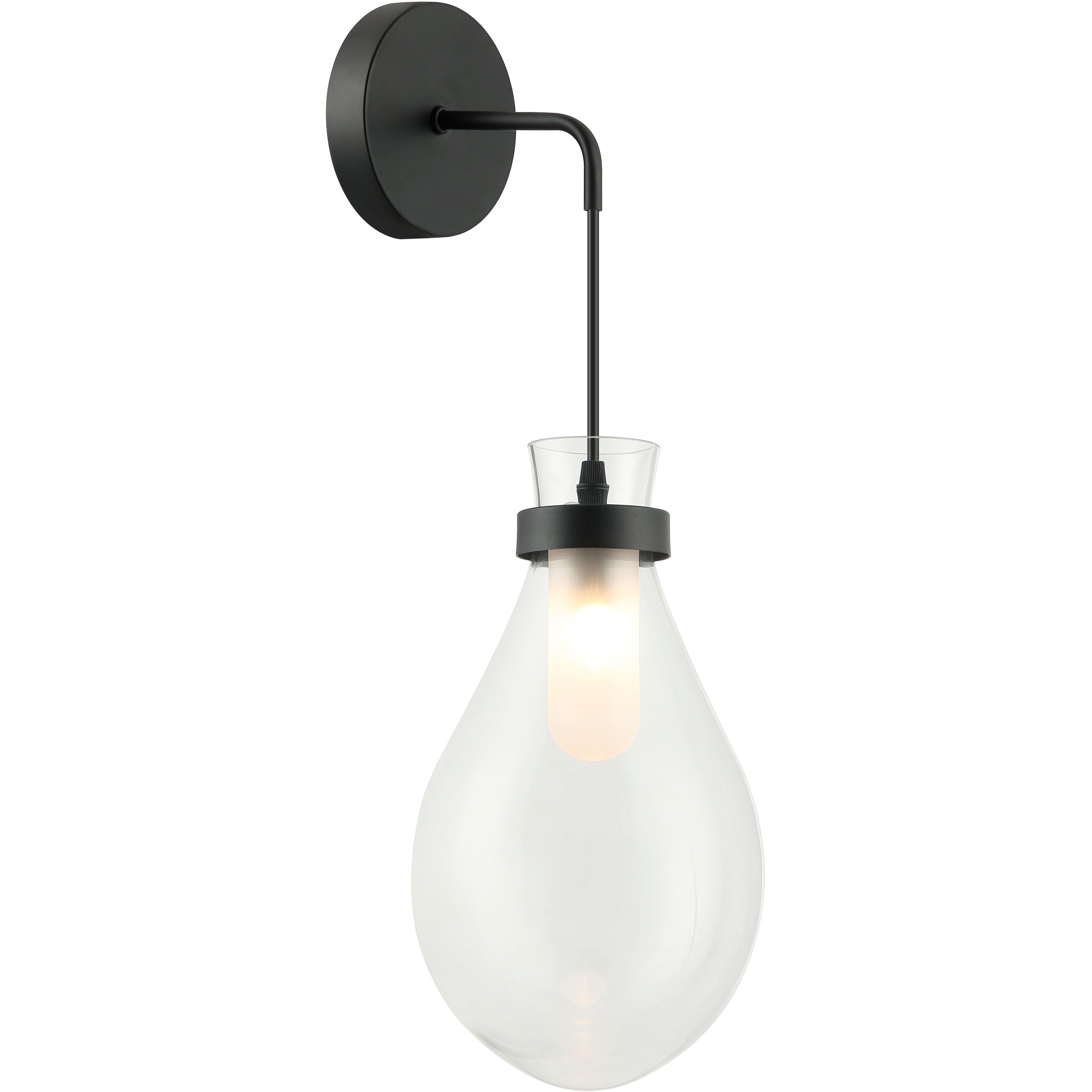 Seranna 1 Light 6.63 inch Matte Black Wall Sconce Wall Light