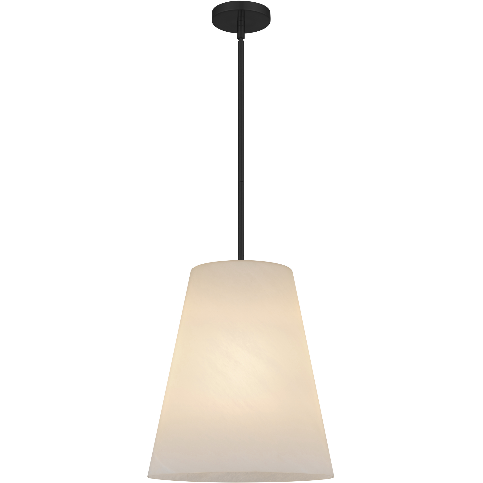 Peregrine 1 Light 14 inch Matte Black Pendant Ceiling Light
