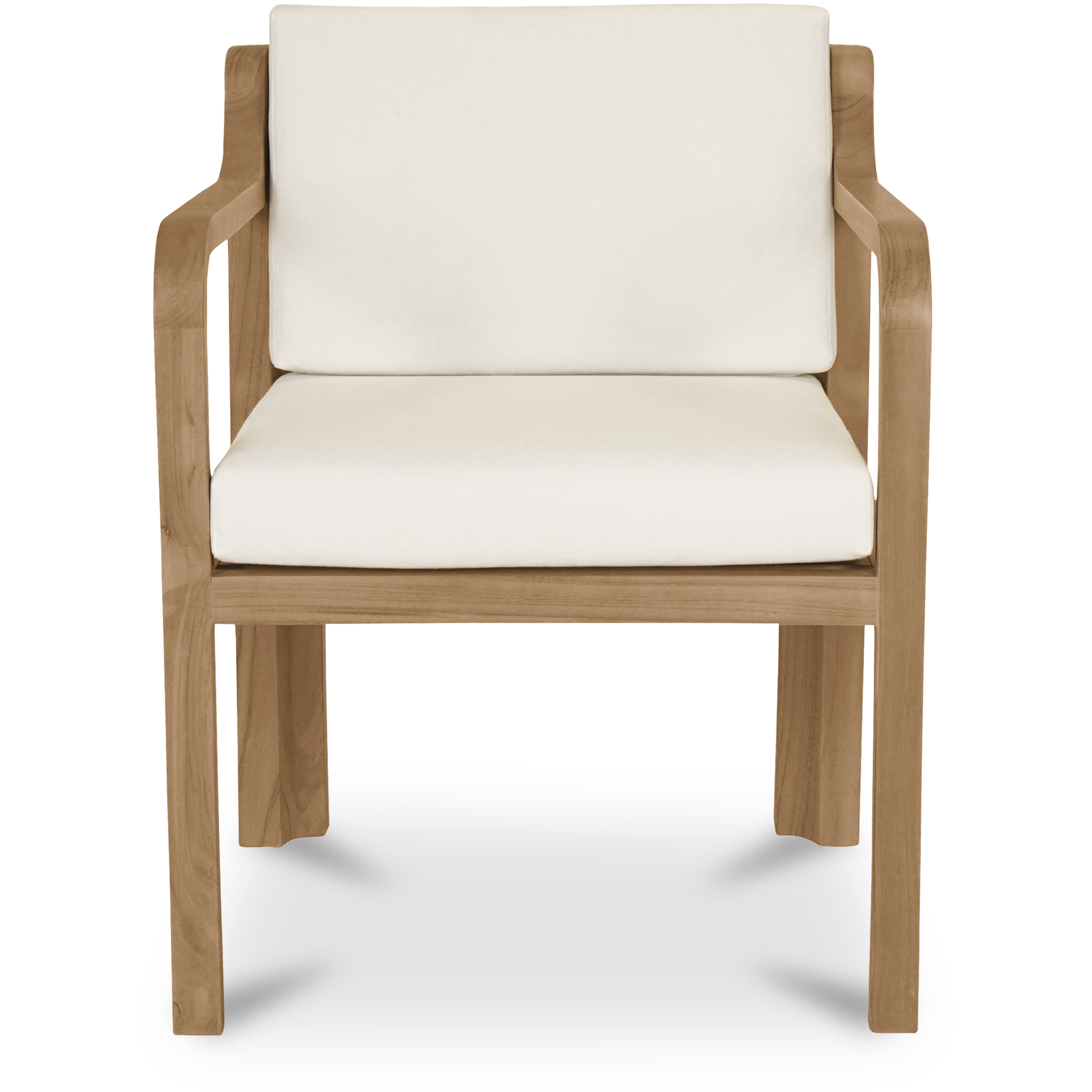 Nellie White Outdoor Dining Chair