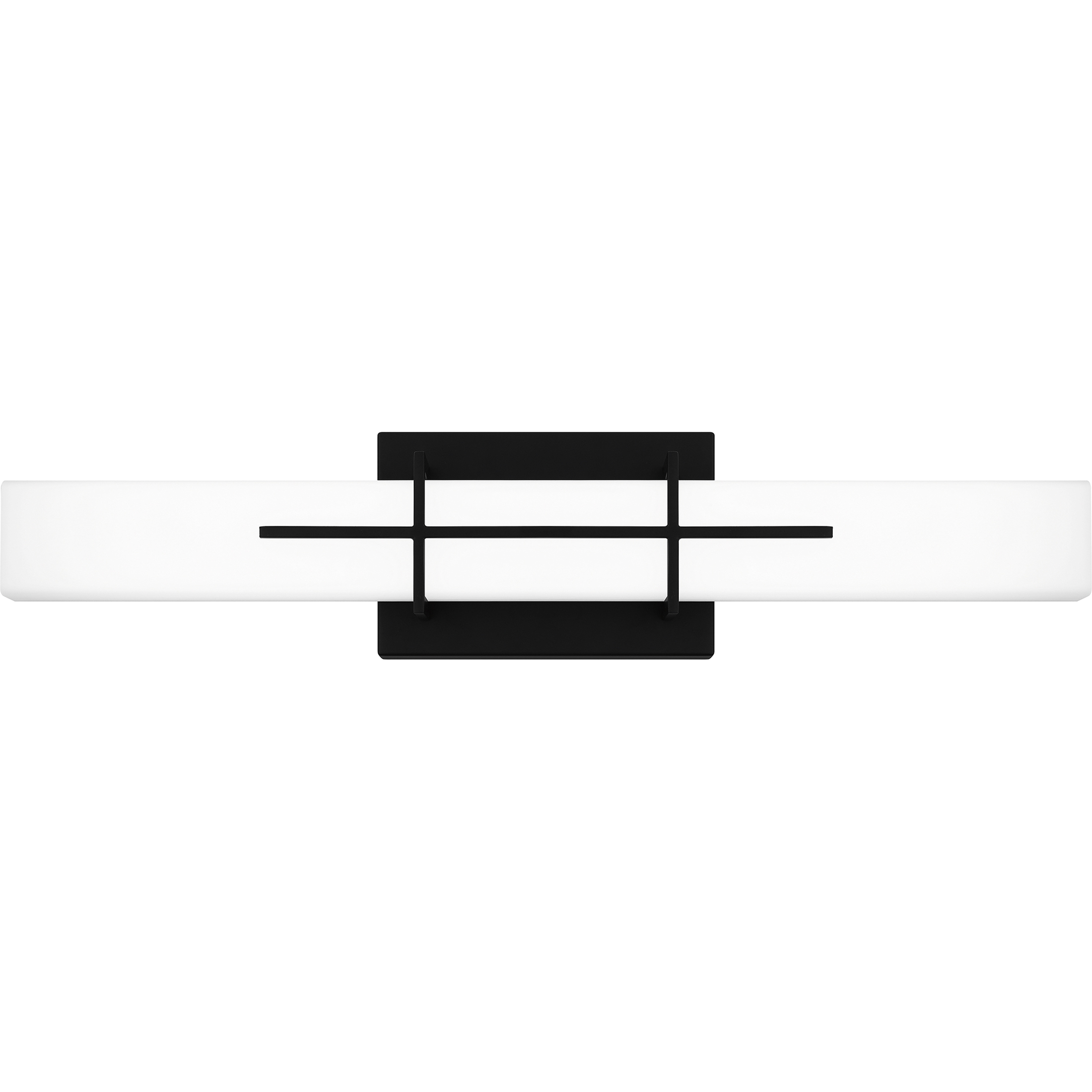 Gemini LED 22.5 inch Matte Black Bath Light Wall Light
