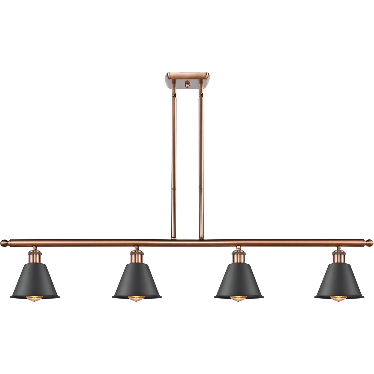 Ballston Smithfield LED 48 inch Antique Copper Island Light Ceiling Light