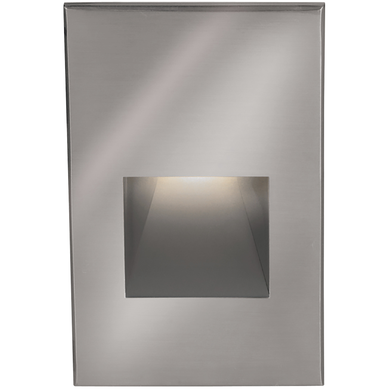 WAC 120V Step Light LED 1.5 inch Stainless Steel ADA Step and Wall Light in 3000K Warm White LED, WAC Lighting