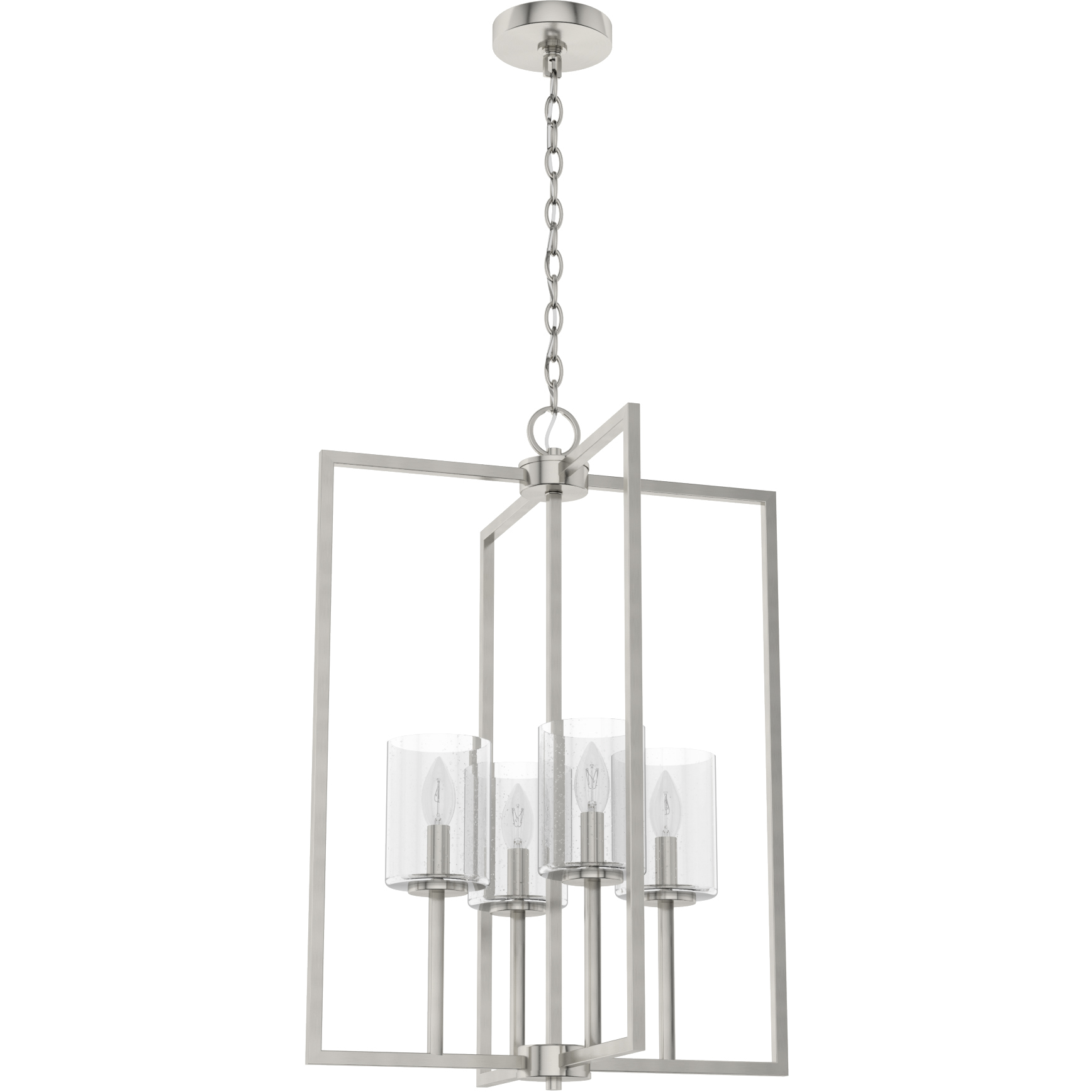 Kerrison 4 Light 19 inch Brushed Nickel Foyer Pendant Ceiling Light