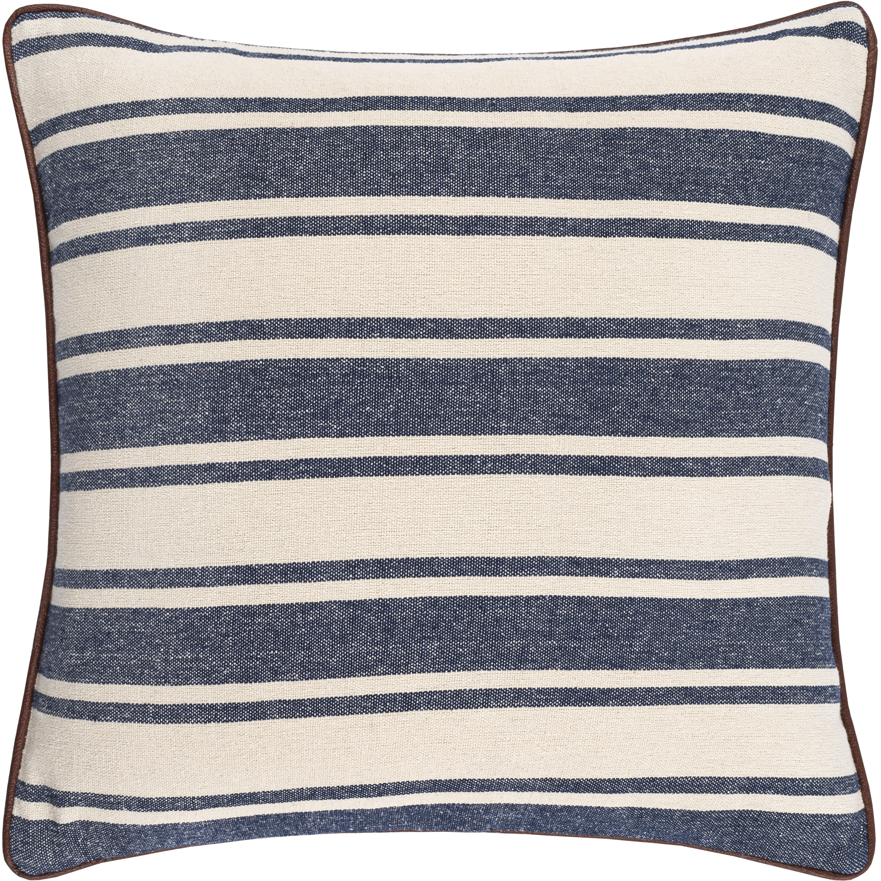 Charlize 20 inch Navy Pillow Kit in 20 x 20, Square