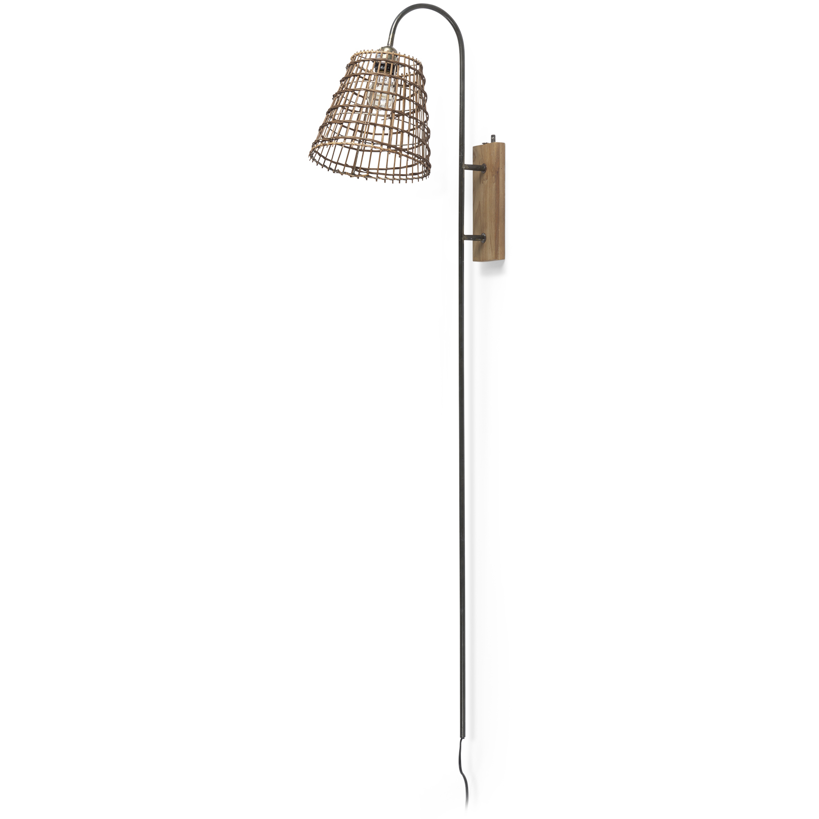 Kiley 7.01 inch Brown Wall Sconce Wall Light