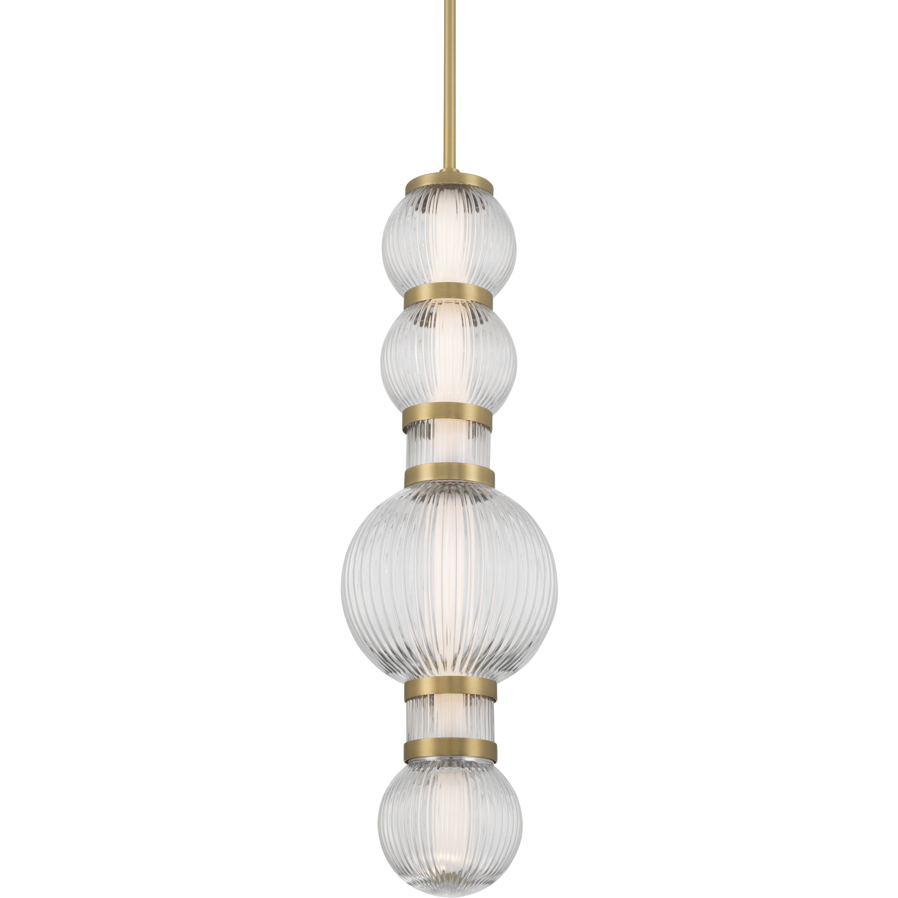 Minka-Lavery Cordel LED 8 inch Legacy Brass Mini Pendant Ceiling Light 15030-732-L - Open Box