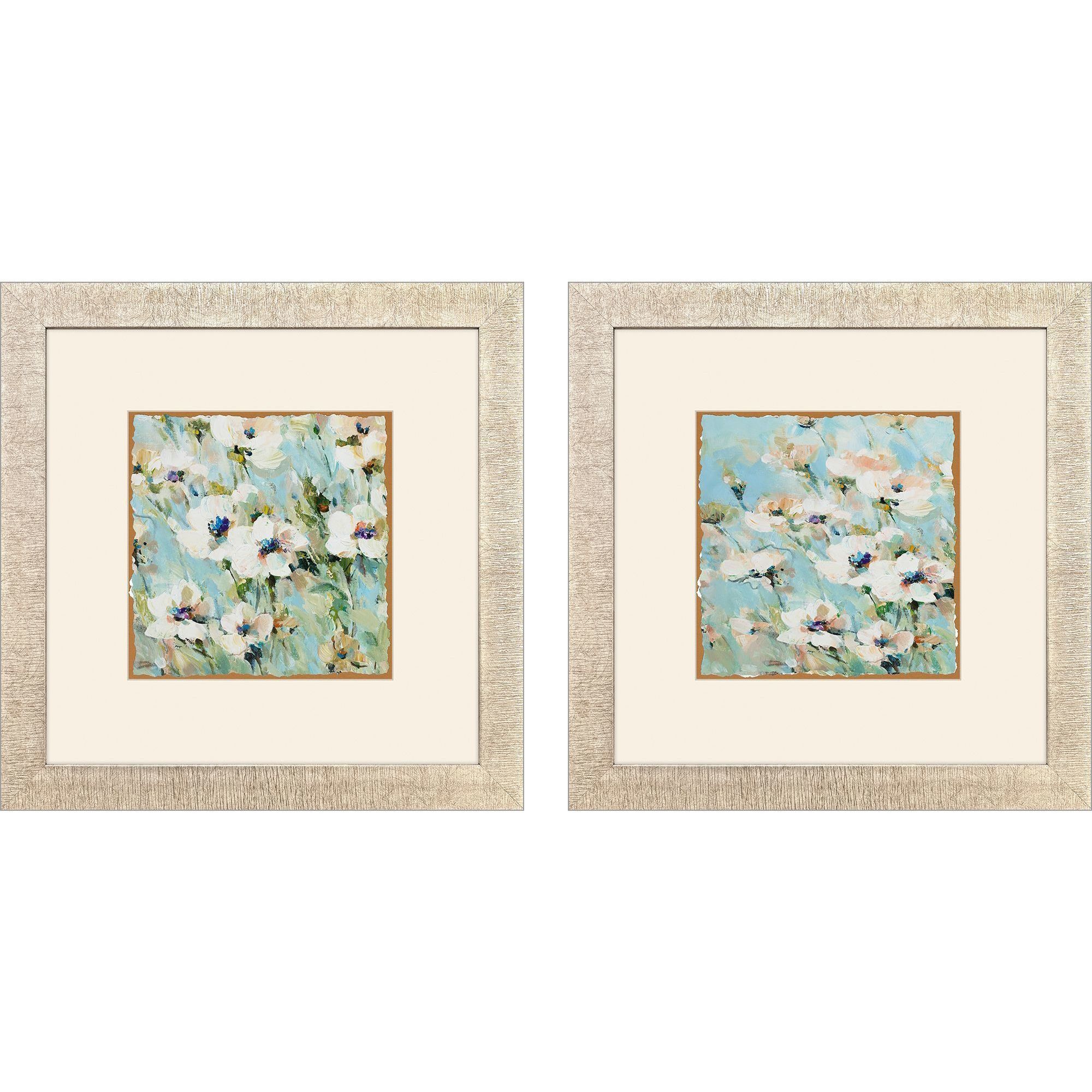 Propac Blue and Green and Multi and Orange Framed Art, Propac