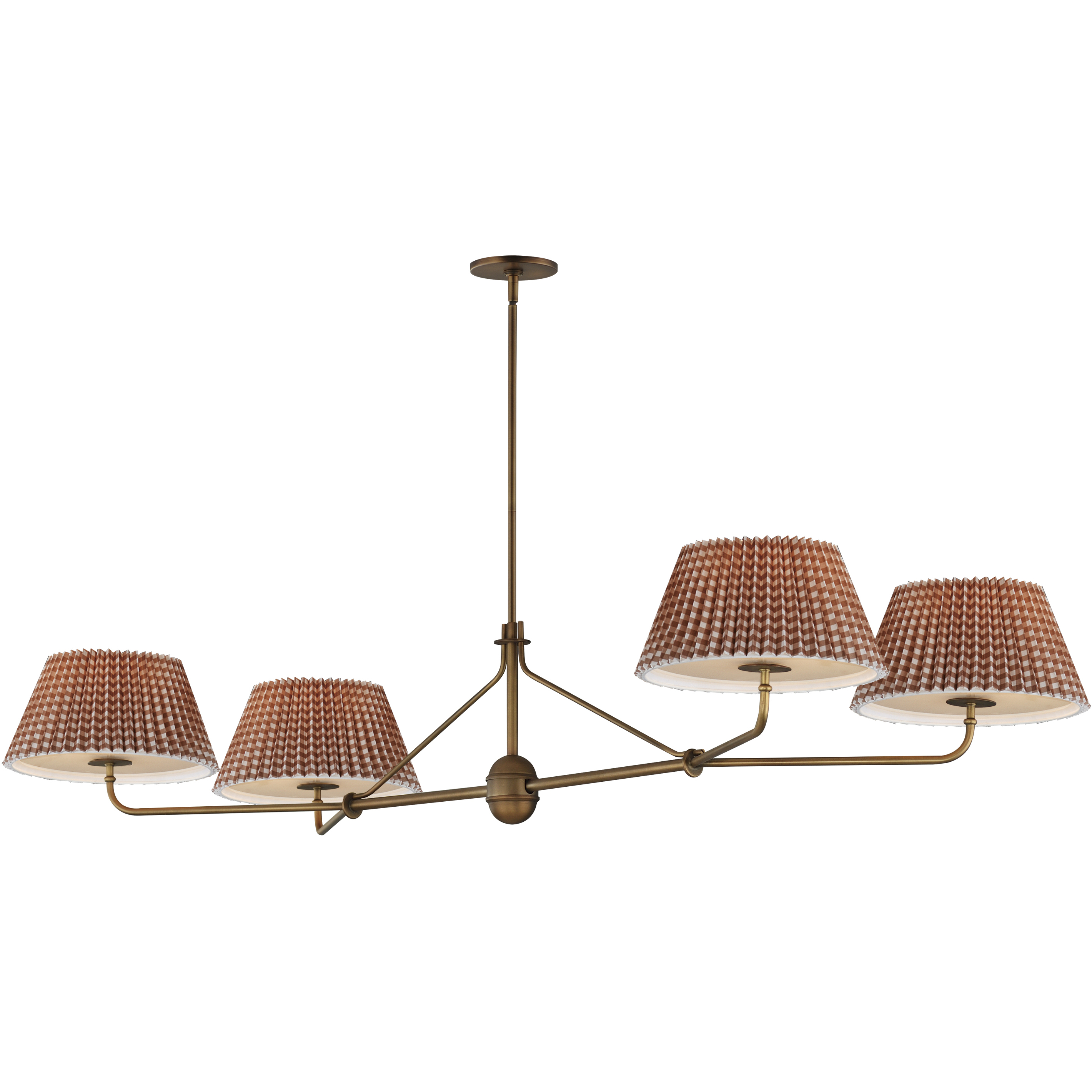 Dunbridge 4 Light 27.75 inch Antique Bronze Chandelier Ceiling Light