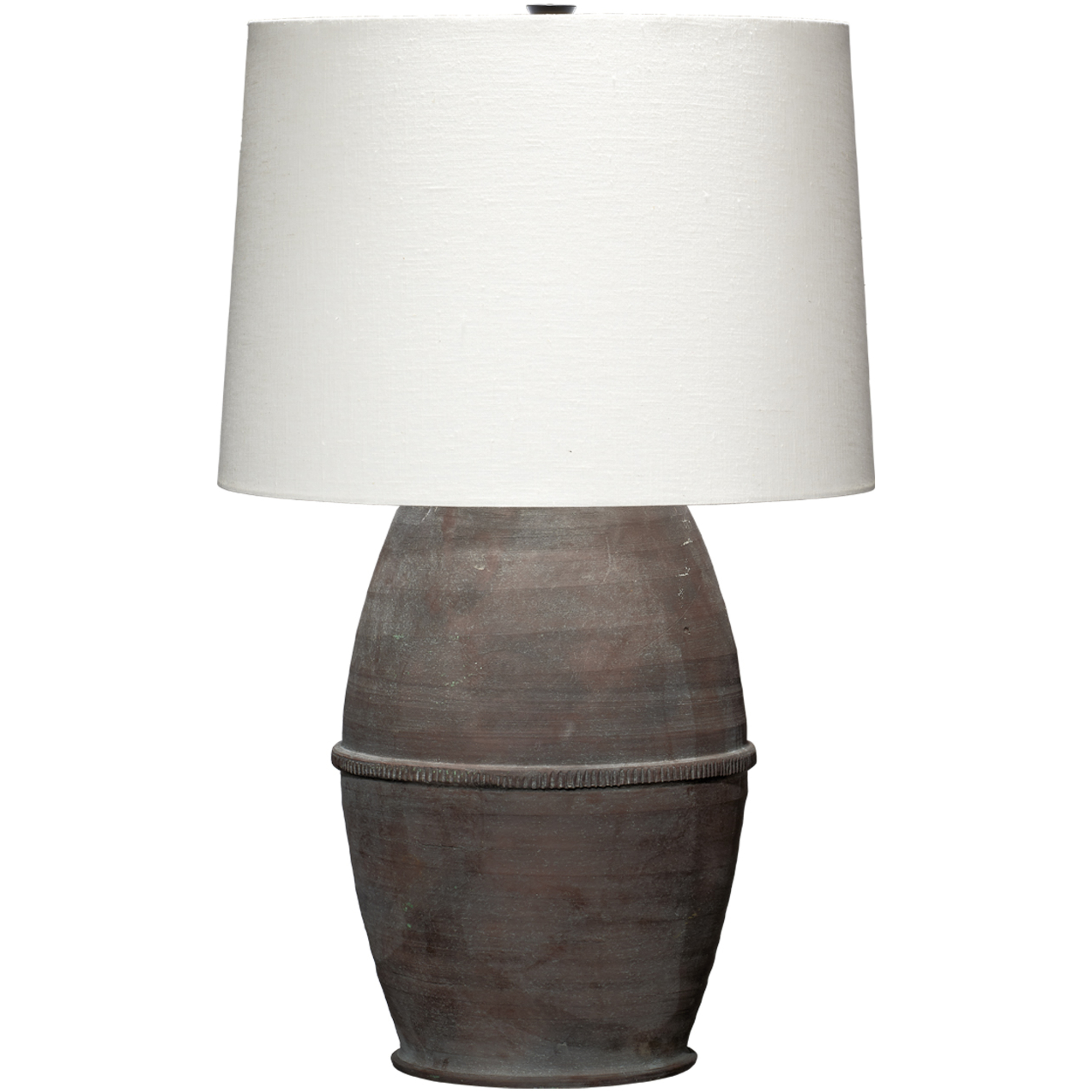 Antiquity 32 inch 150 watt Dark Grey Table Lamp Portable Light