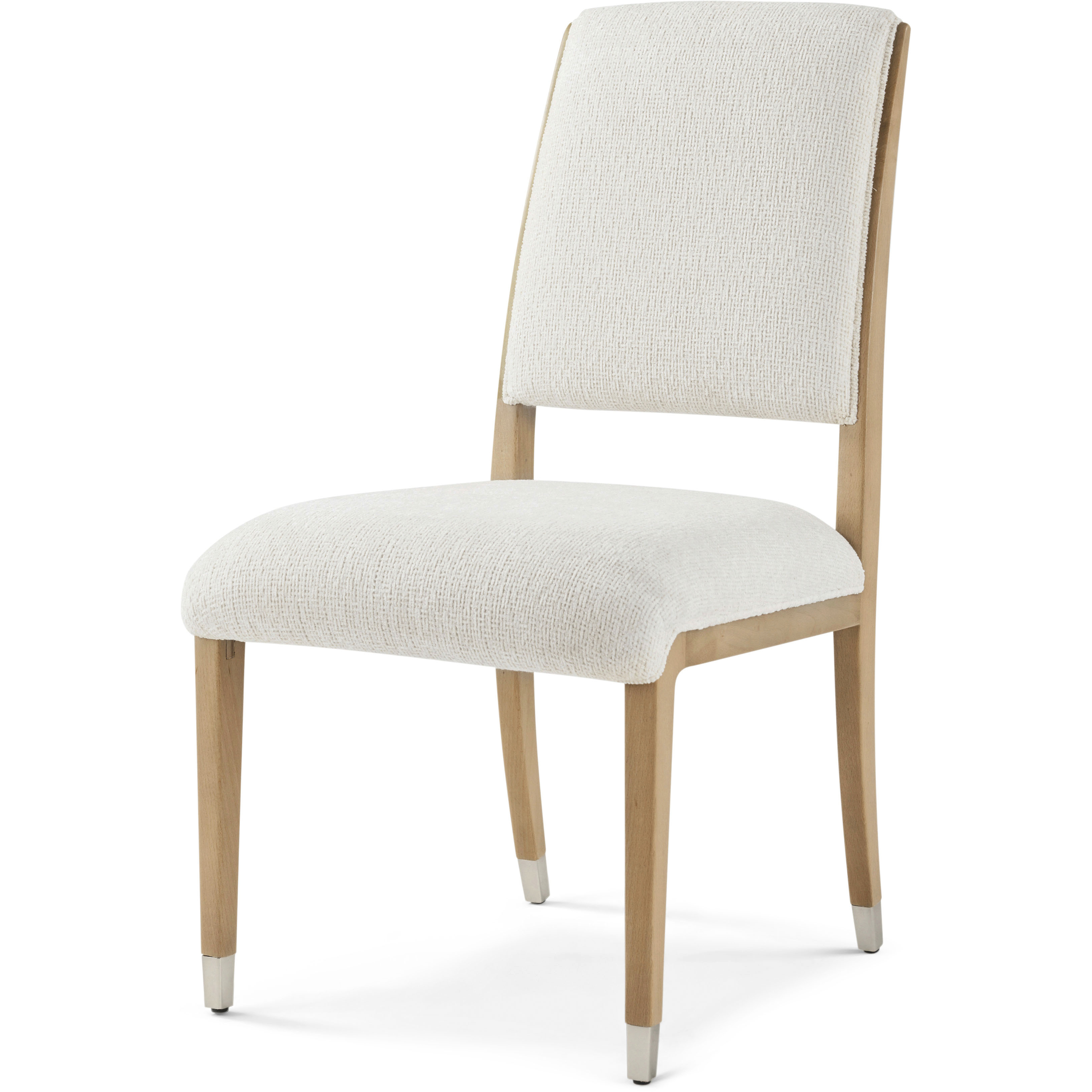 Origins Sesame Dining Side Chair, Wooden, Upholstered