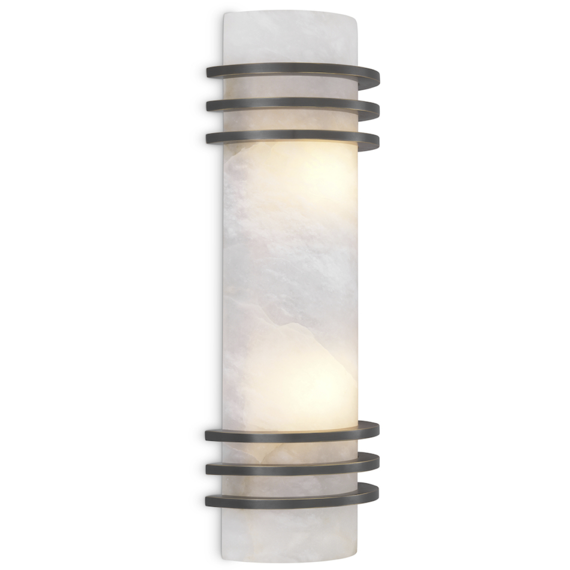 Premuda 2 Light 5.51 inch Bronze and Alabaster Wall Lamp Wall Light