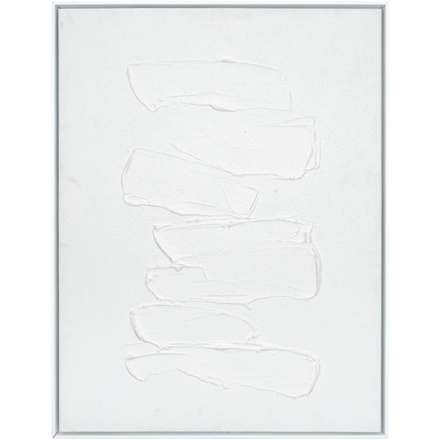 Hemkund White Framed Art in 25 x 19
