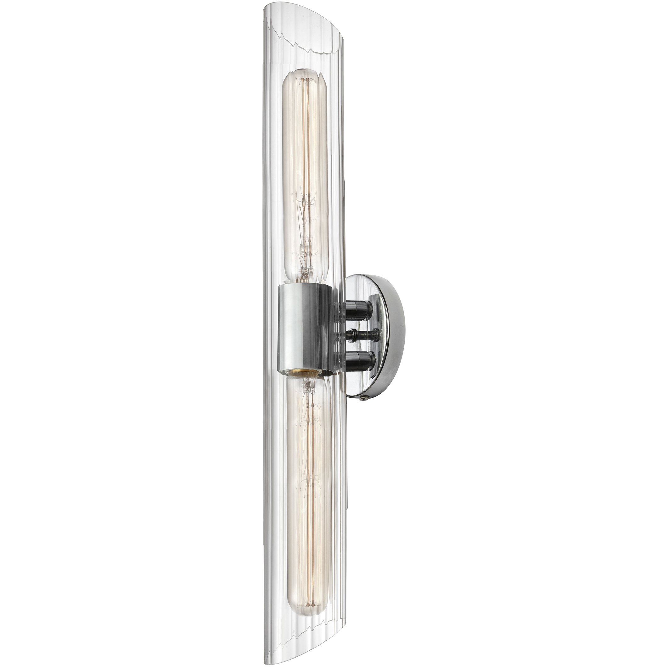 Samantha 2 Light 25 inch Polished Chrome Vanity Light Wall Light