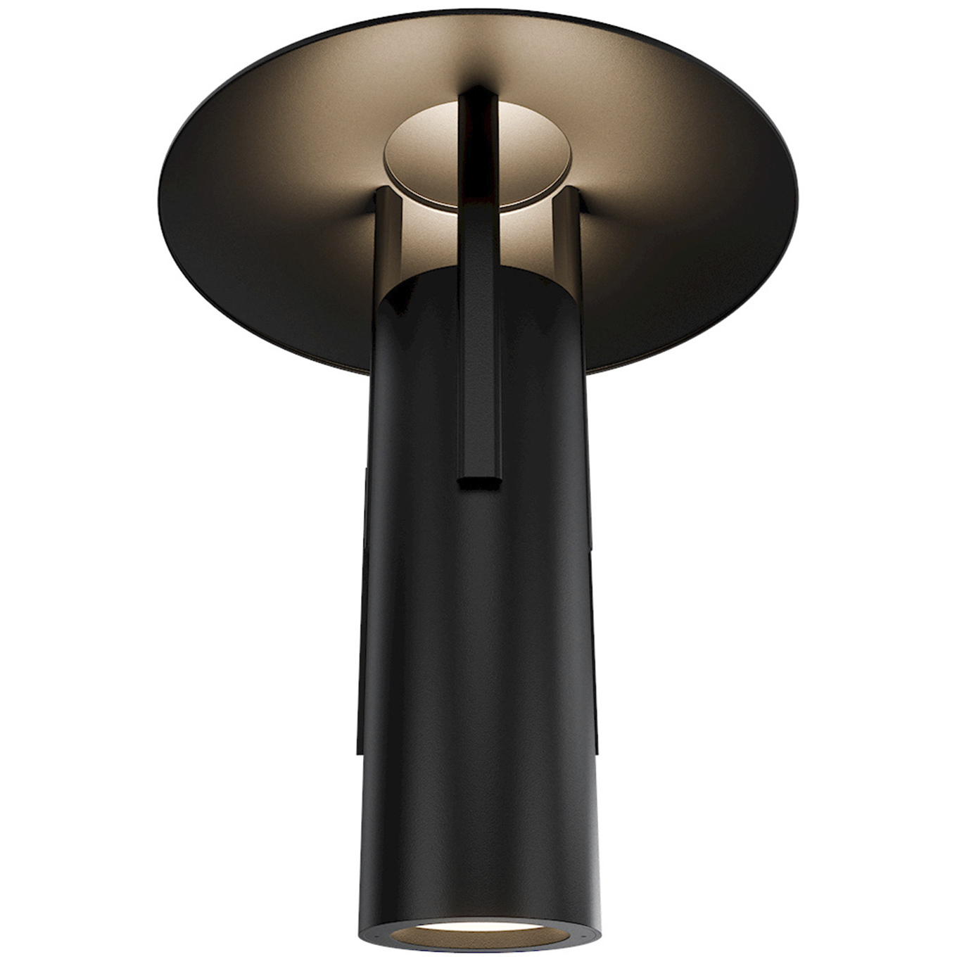 Ventt LED 15 inch Black Outdoor Wall Light, dweLED