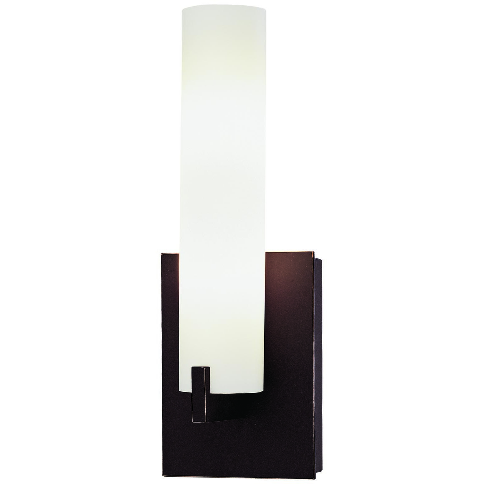 George Kovacs Tube 2 Light 5 inch Dark Restoration Bronze ADA Wall Sconce Wall Light in Xenon P5040-37B - Open Box