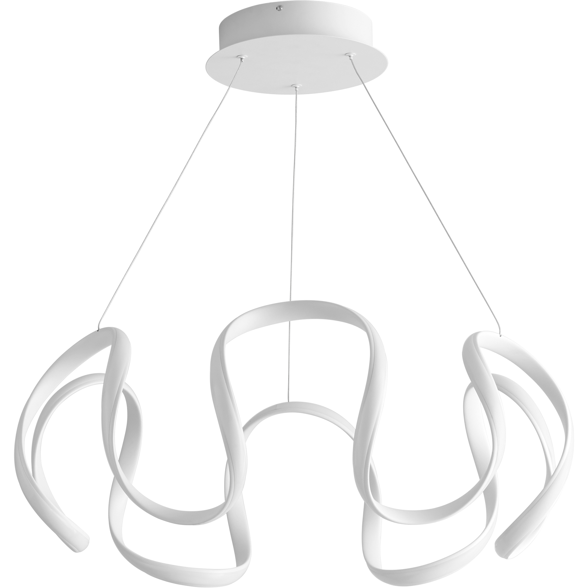 Cirro LED 28 inch White Pendant Ceiling Light