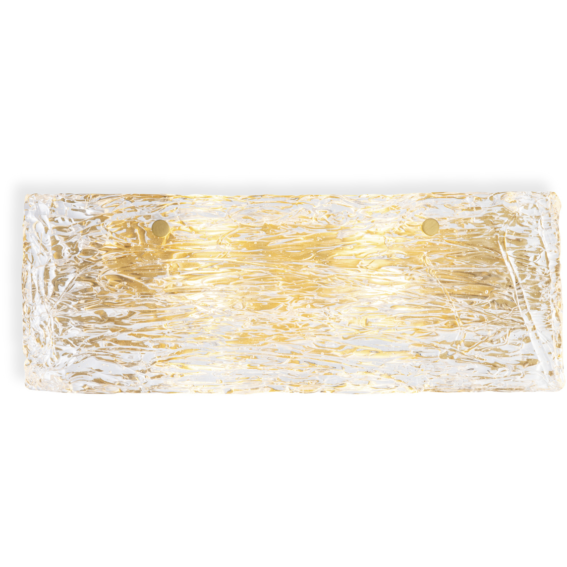 Almeria 2 Light 15.55 inch Antique Brass and Handmade Glass Wall Lamp Wall Light