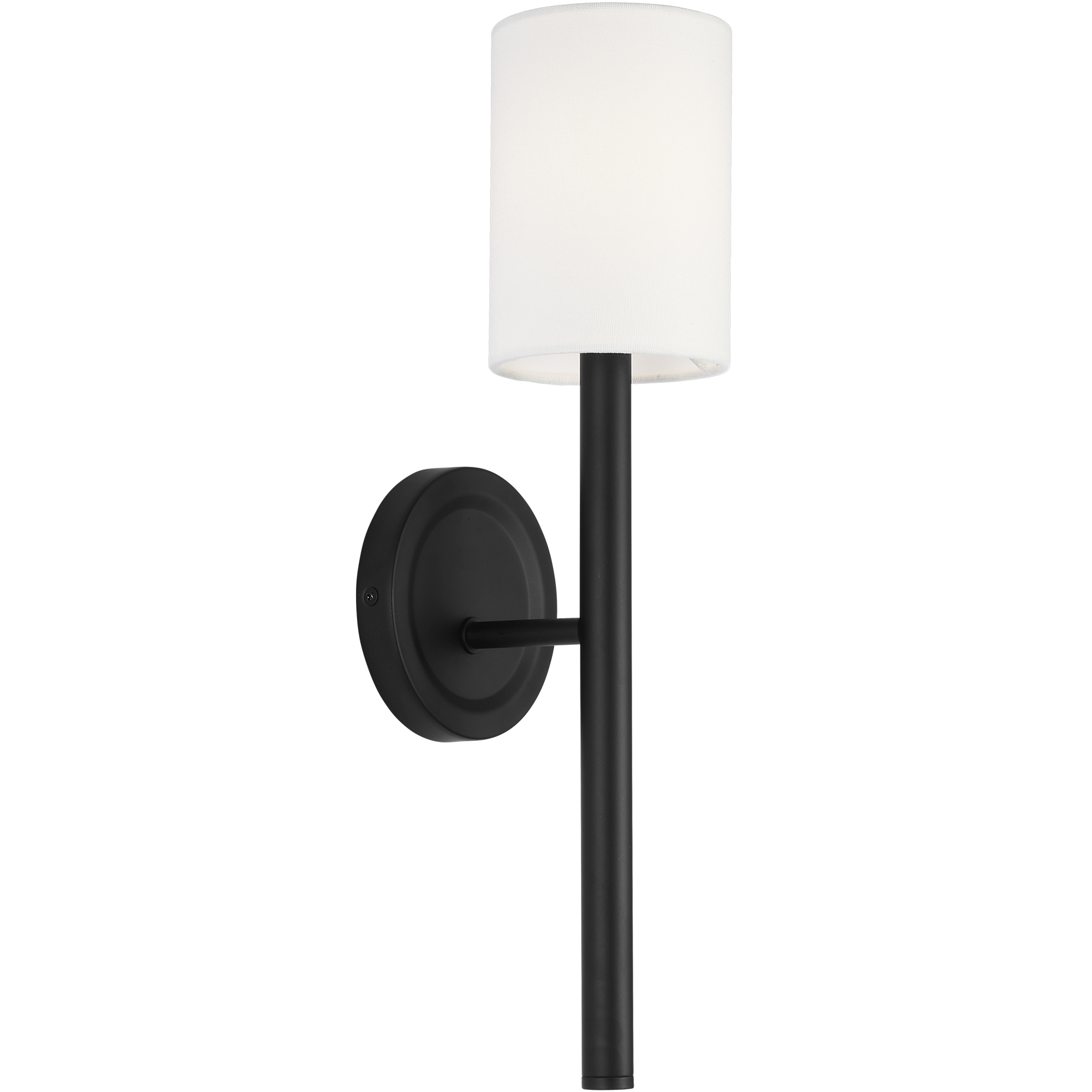 Drew & Jonathan Egmont 1 Light 4.75 inch Midnight Black Tall Sconce Wall Light