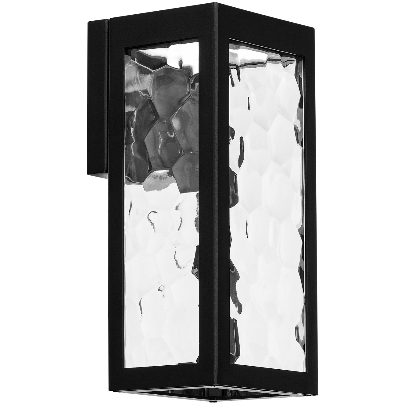 Hawthorne LED 11 inch Black Outdoor Wall Light, dweLED