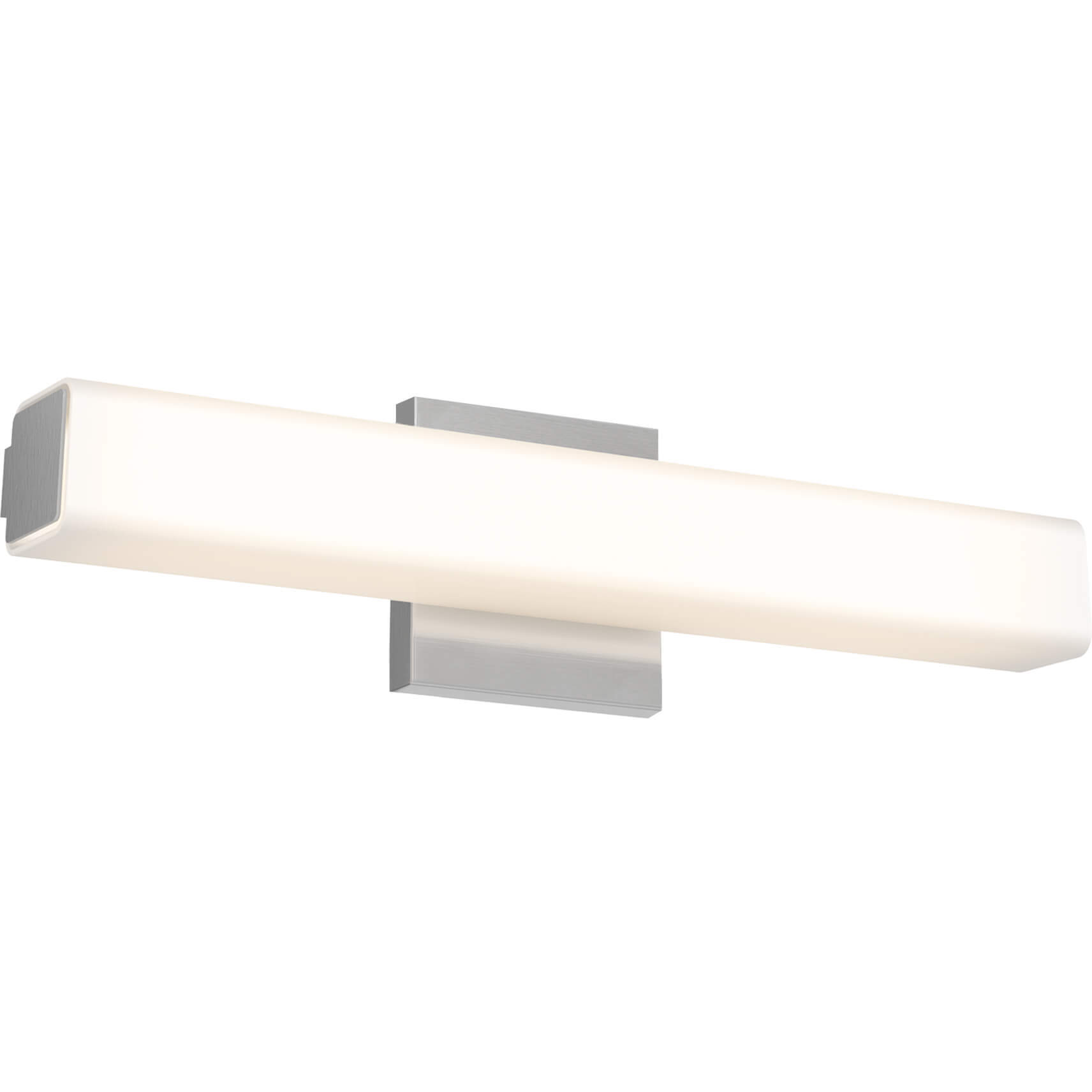 Noble LED 4.25 inch Satin Nickel Vanity Light Wall Light, Indoor