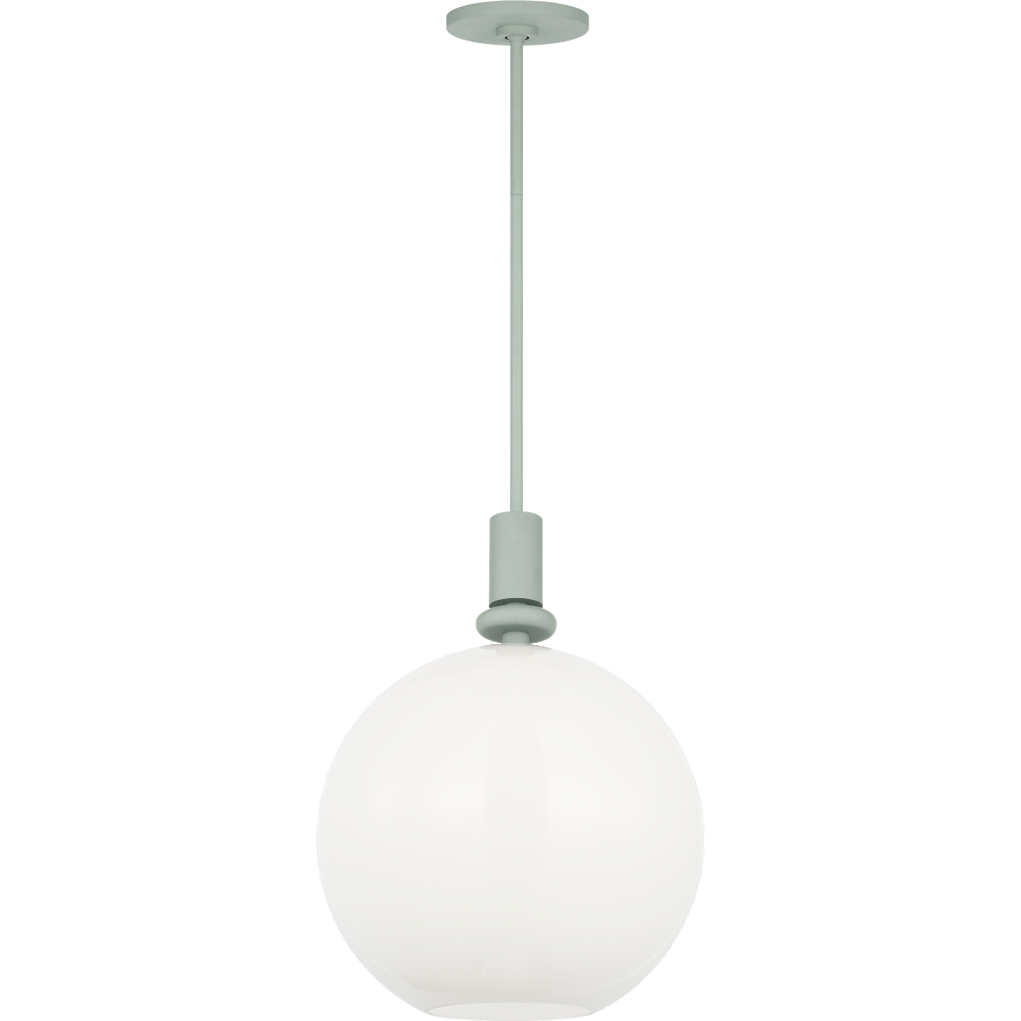 Drew & Jonathan Malcolm 1 Light 14 inch Thistle Green Pendant Ceiling Light in LED