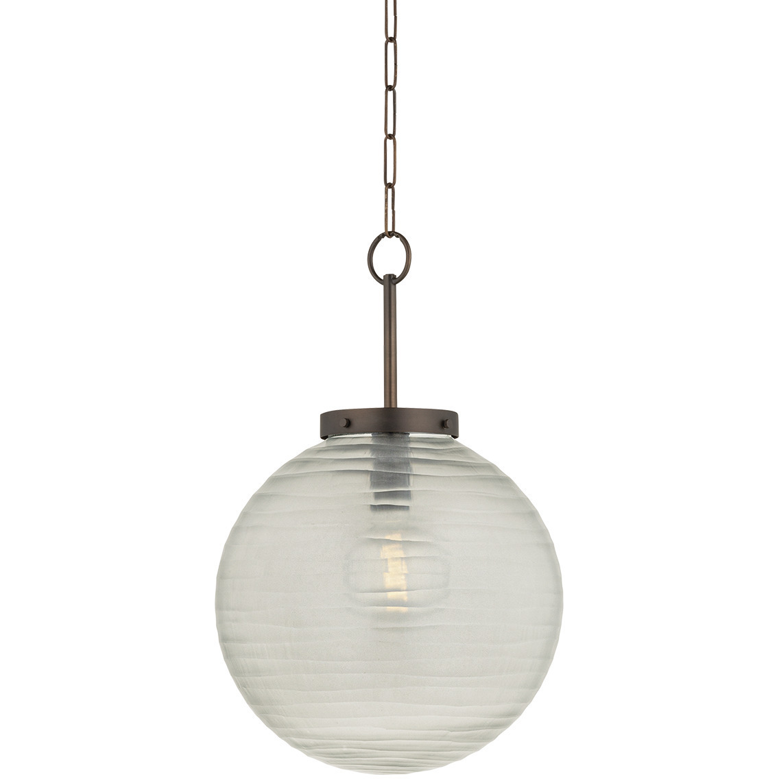 Falls Mills 1 Light 16 inch Distressed Bronze Pendant Ceiling Light