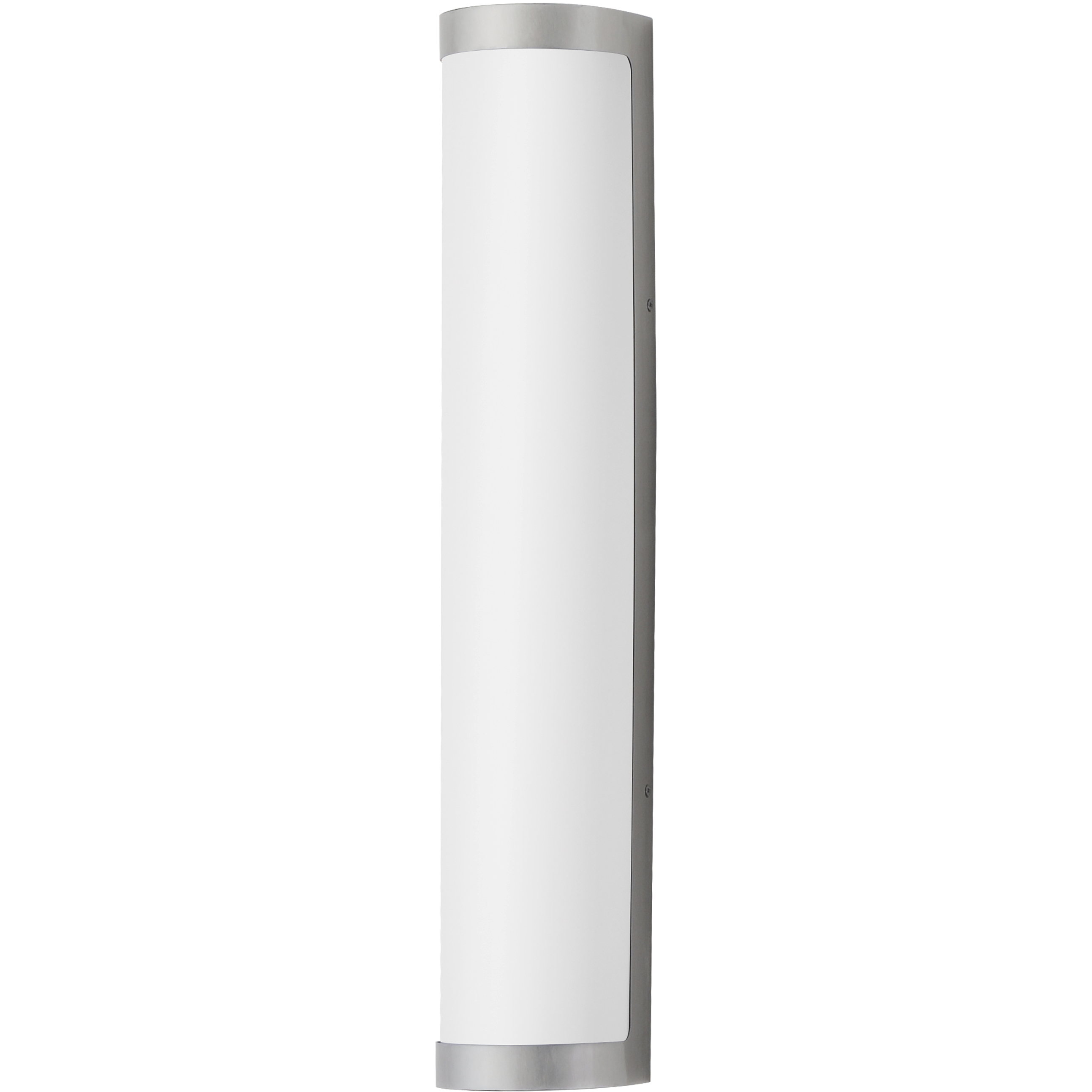 Halfpipe LED 26 inch Brushed Aluminum Outdoor Wall Mount