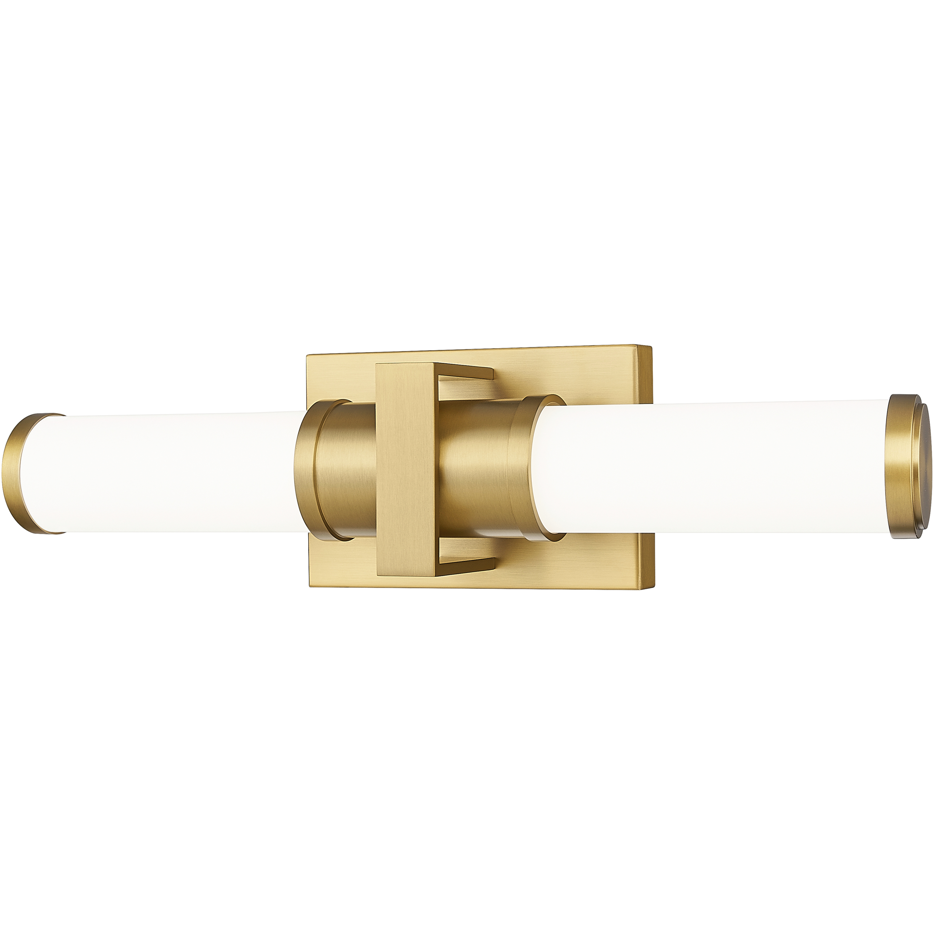 Idris LED 18.5 inch Modern Gold Bathroom Vanity Wall Light