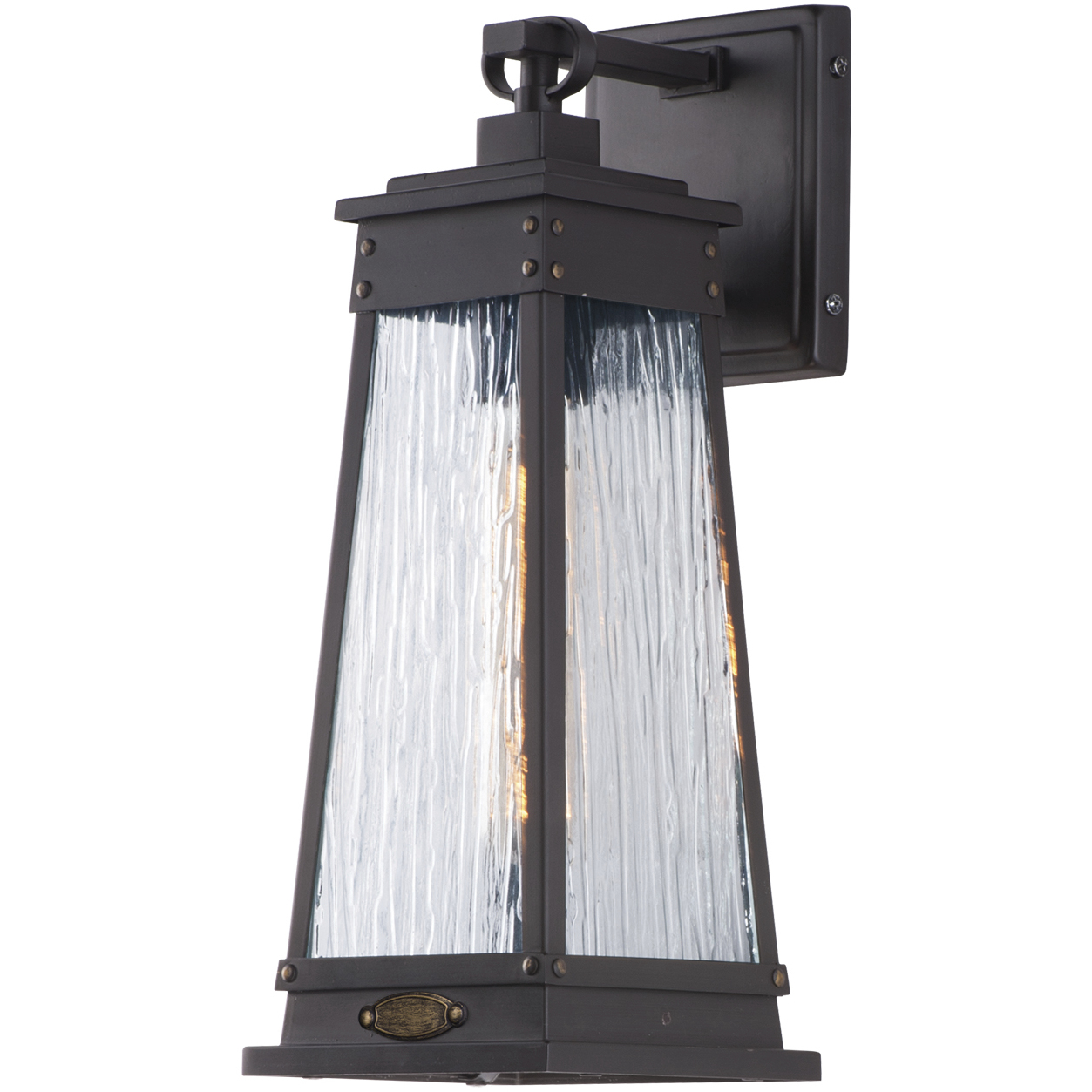Schooner 1 Light 15 inch Olde Brass Outdoor Wall Mount