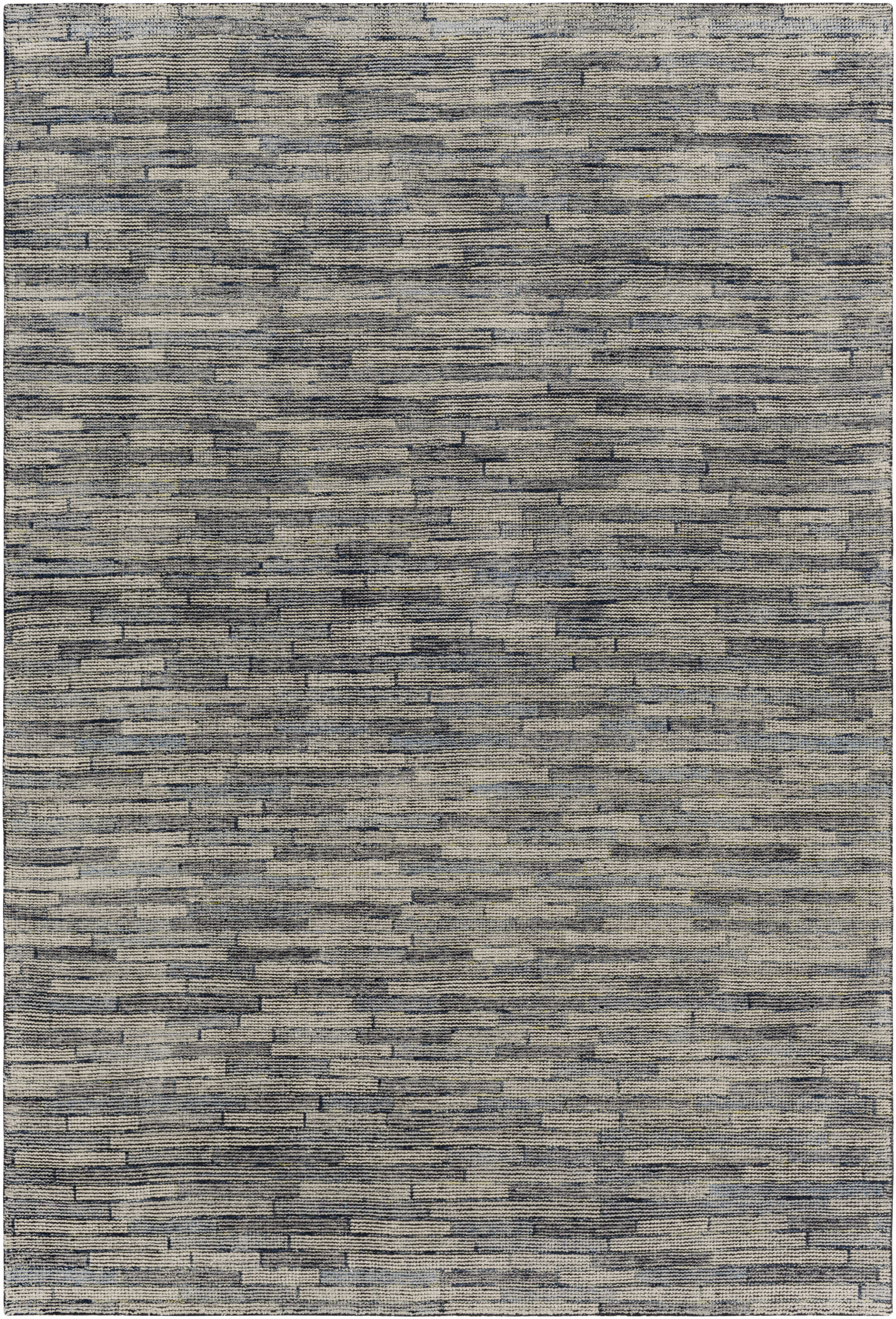 Malaga 36 X 24 inch Ink Blue Rug in 2 x 3, Rectangle