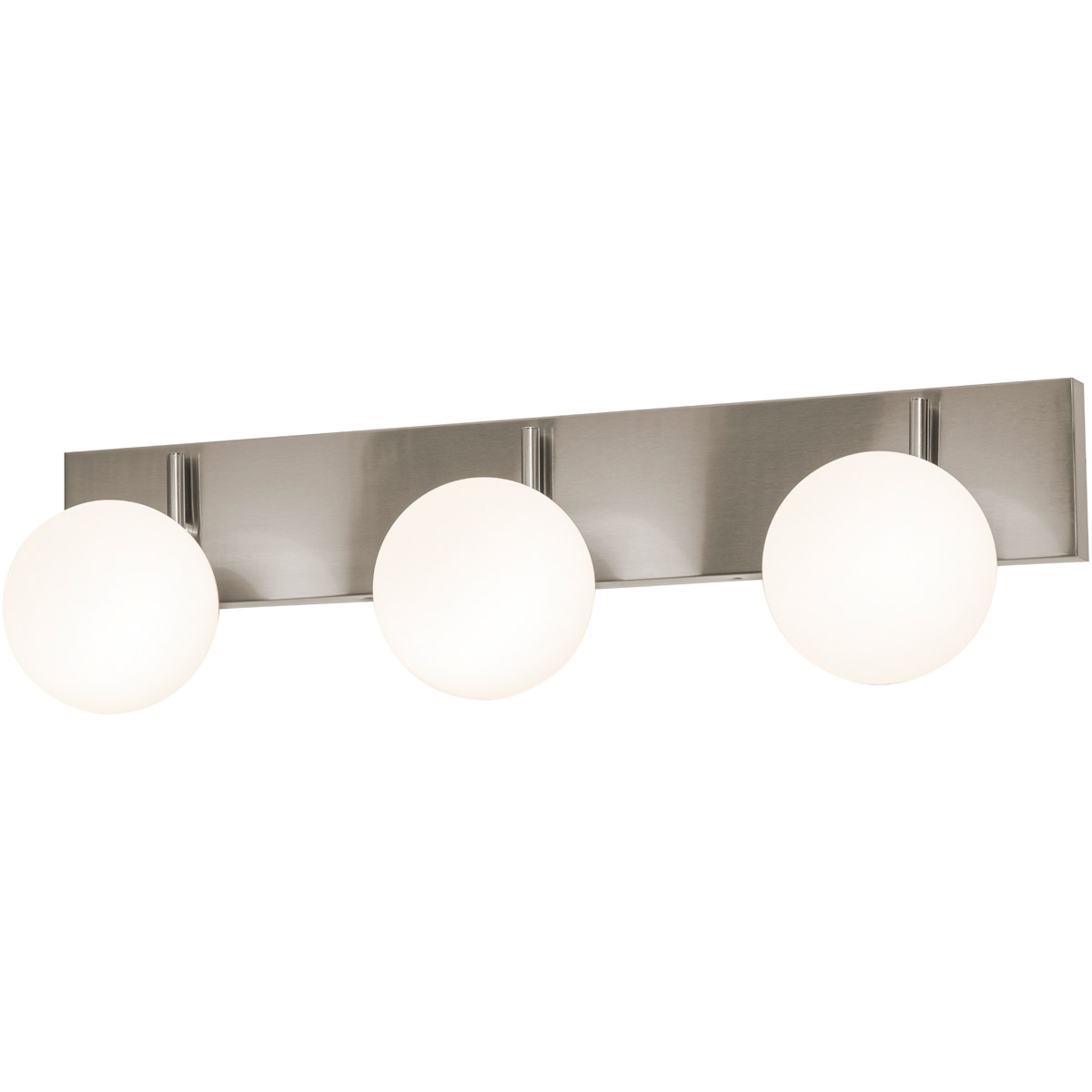Metropolitan 3 Light 30 inch Satin Nickel Vanity Light Wall Light