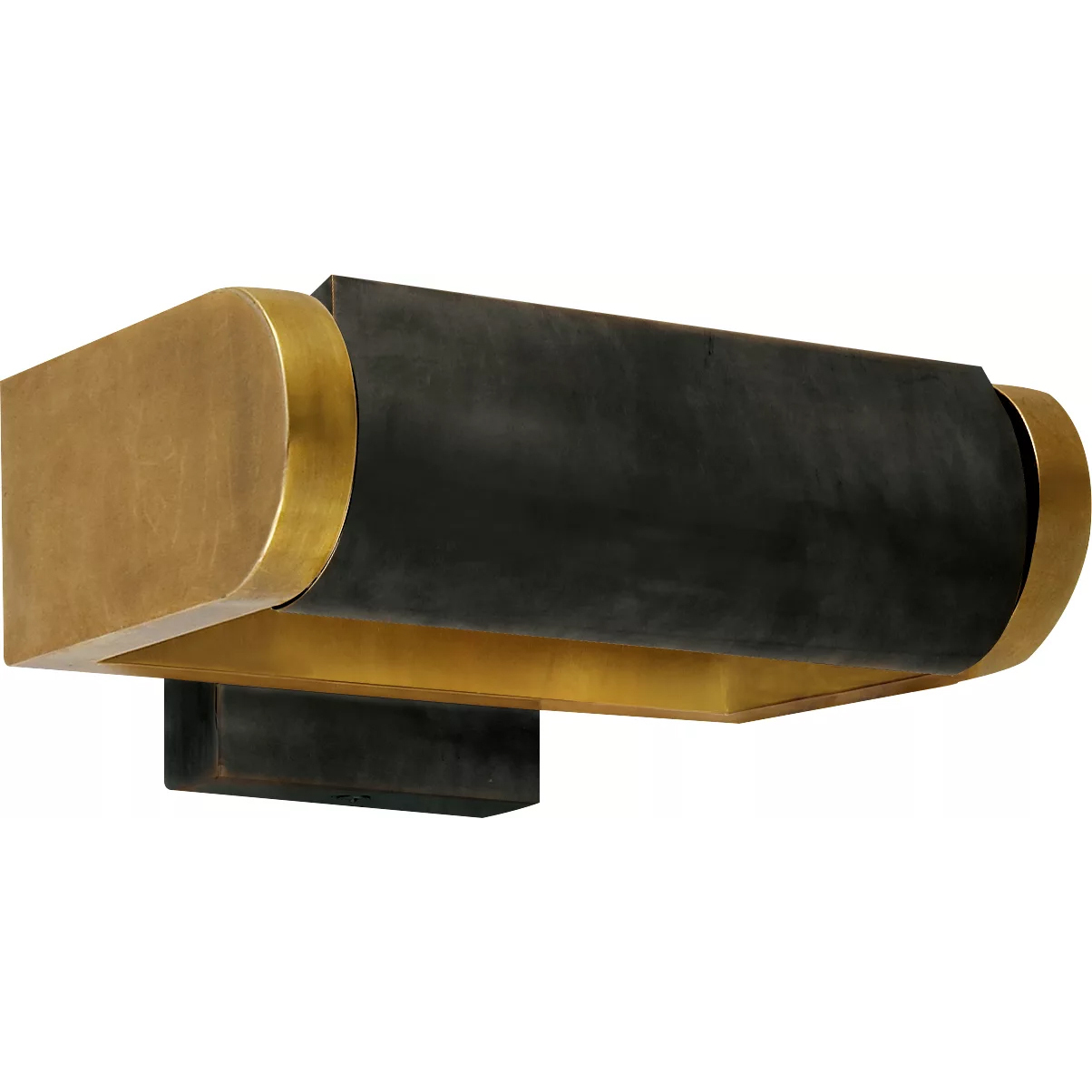 Thomas O'Brien David Art 40 watt 7 inch Hand-Rubbed Antique Brass Picture Light Wall Light in Bronze, Hand-Rubbed Antique Brass and Bronze