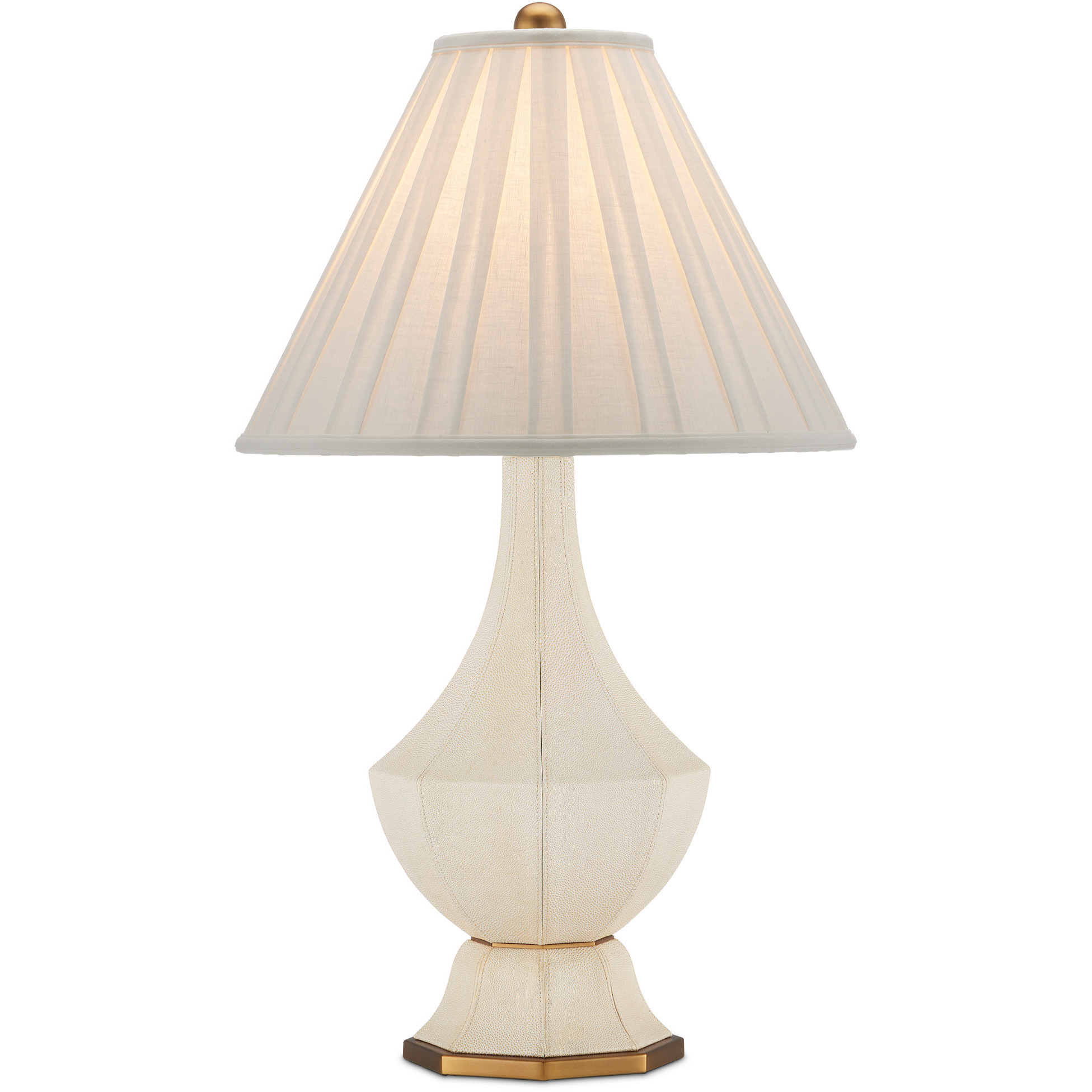 Musetta 31 inch 100 watt Beige and Antique Brass Table Lamp Portable Light