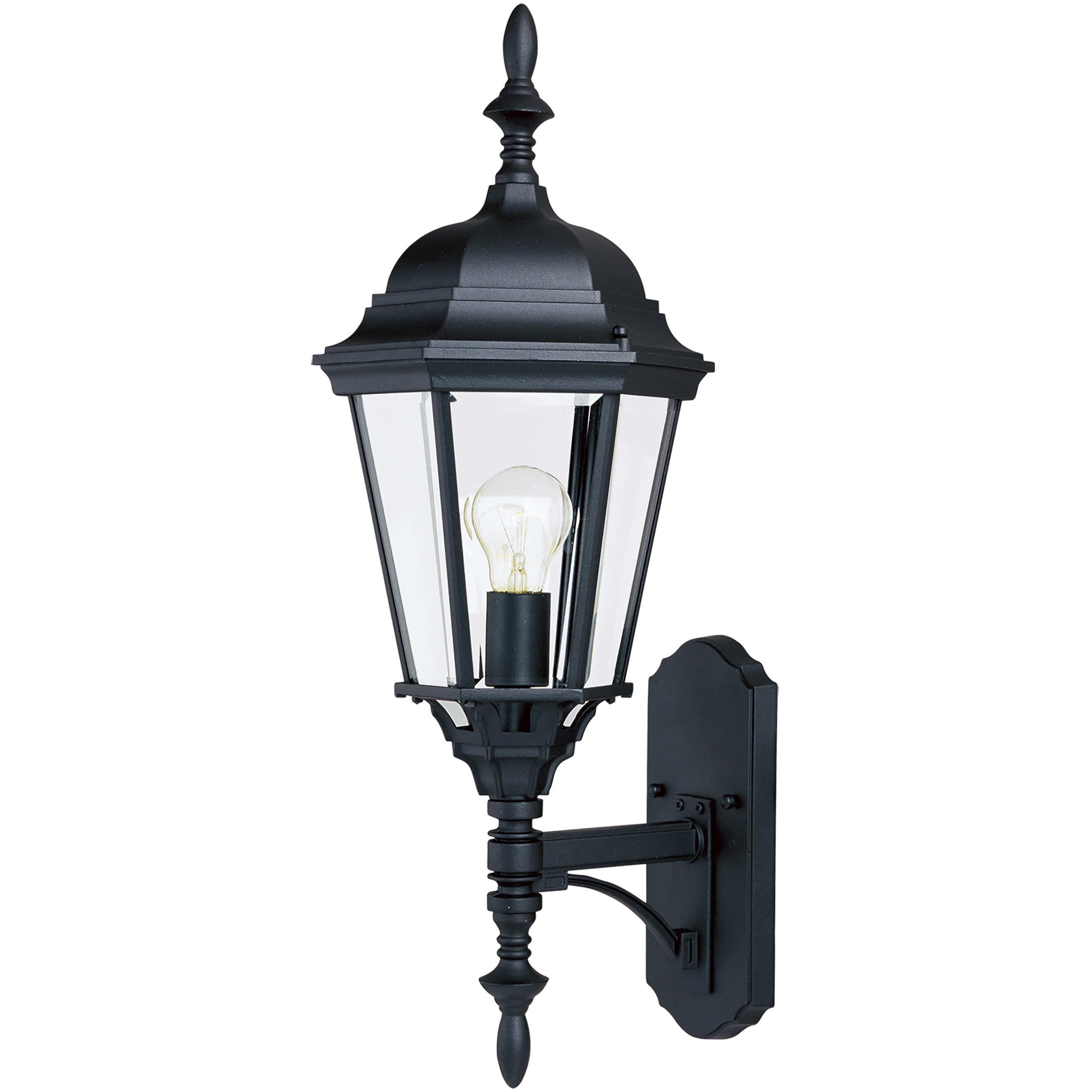 Westlake 1 Light 24 inch Black Outdoor Wall Mount