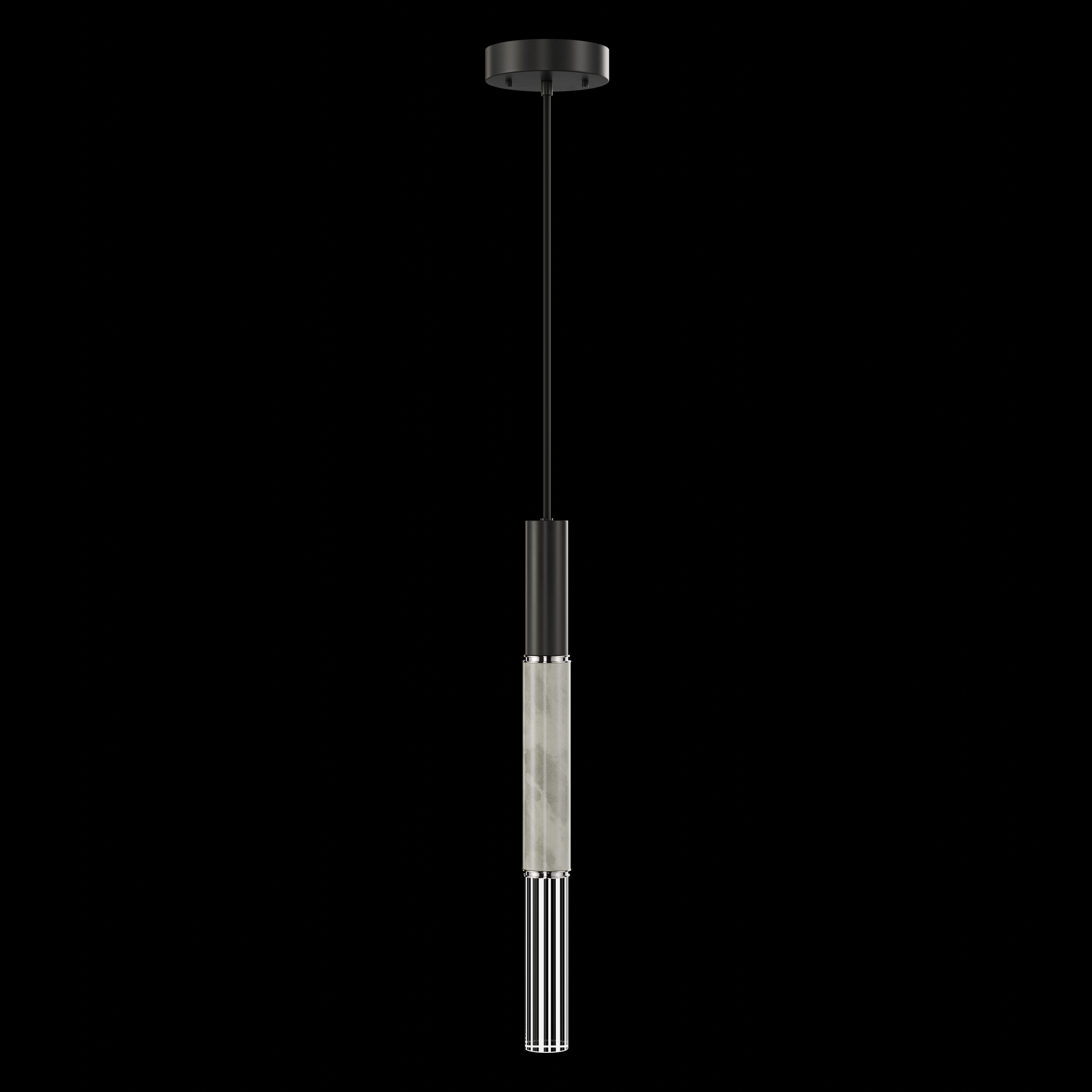 Antonia 1 Light 6.5 inch Black Pendant Ceiling Light