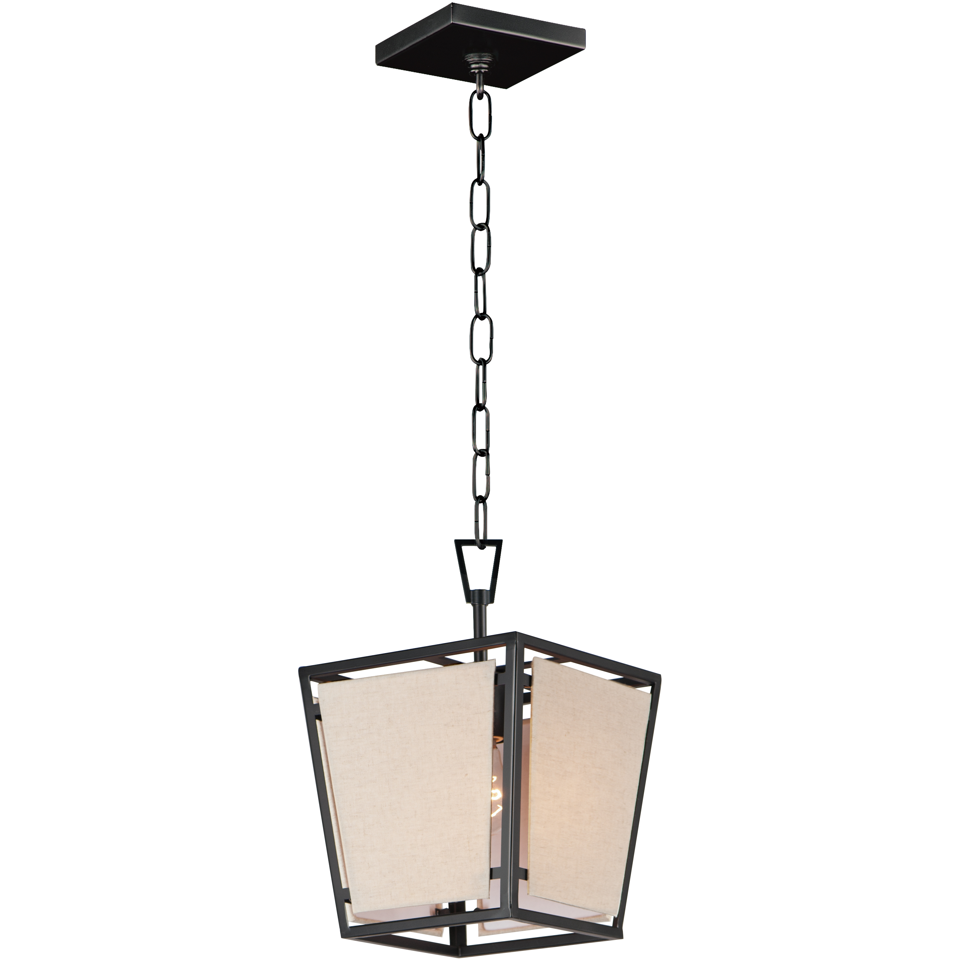 Montauk 1 Light 9 inch Black Single Pendant Ceiling Light