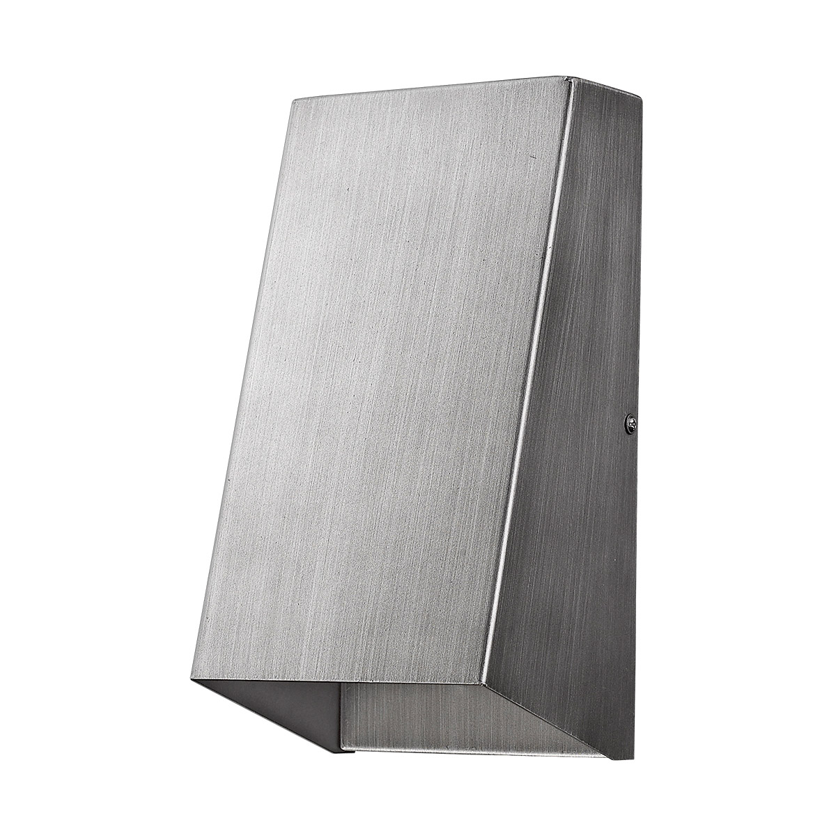 Nolan 1 Light 10 inch Matte Nickel Exterior Wall Mount