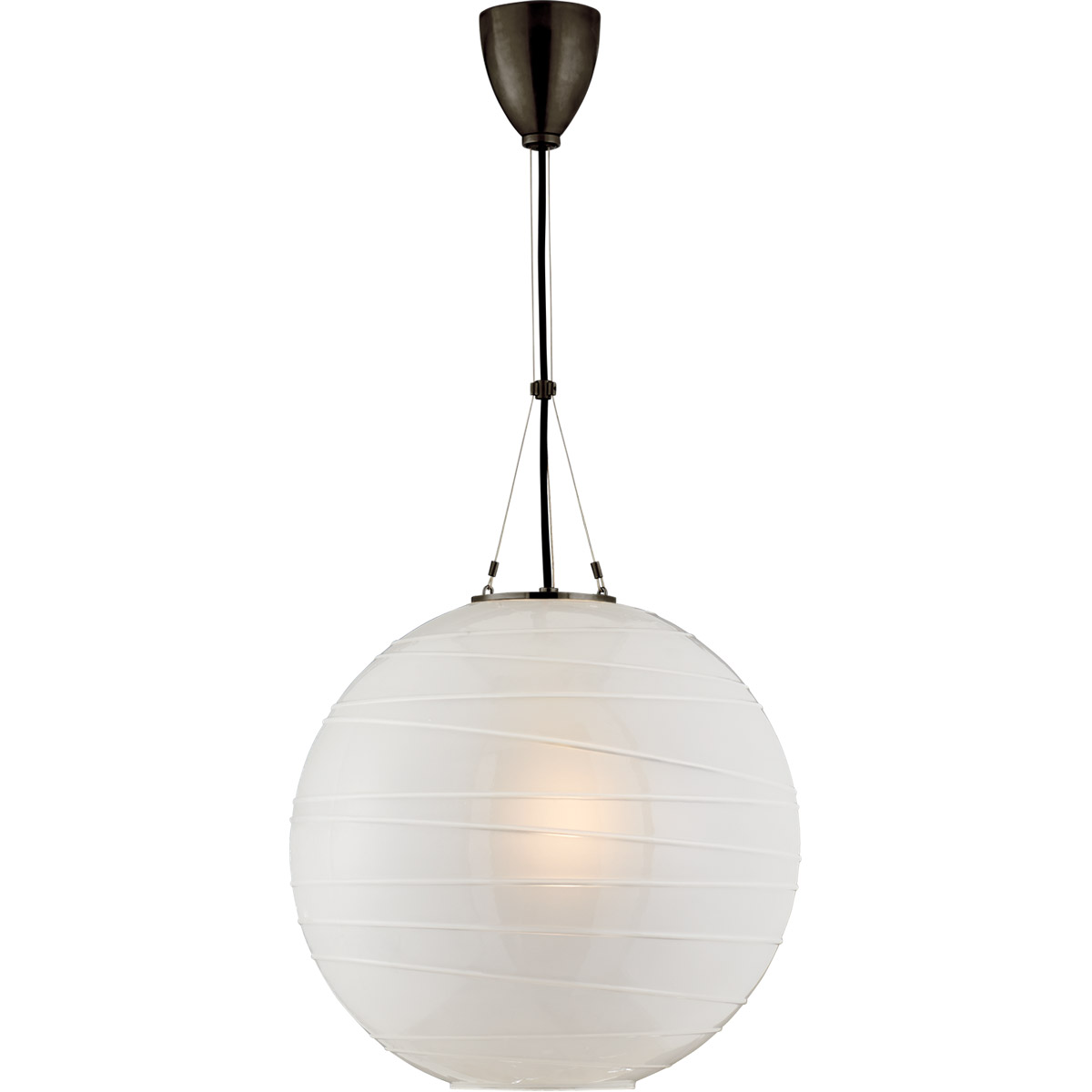 Alexa Hampton Hailey 1 Light 18 inch Gun Metal Pendant Ceiling Light, Medium