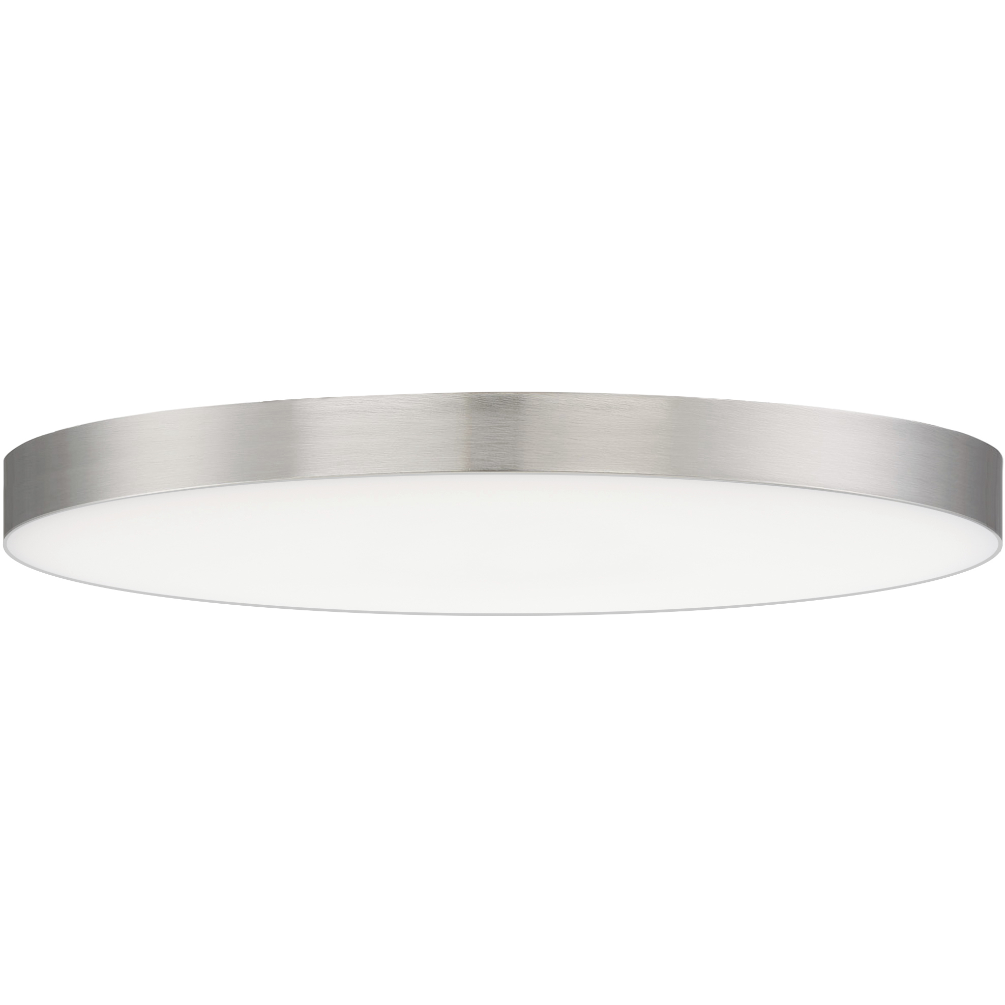 Trim LED 16 inch Satin Nickel Flush Mount Ceiling Light