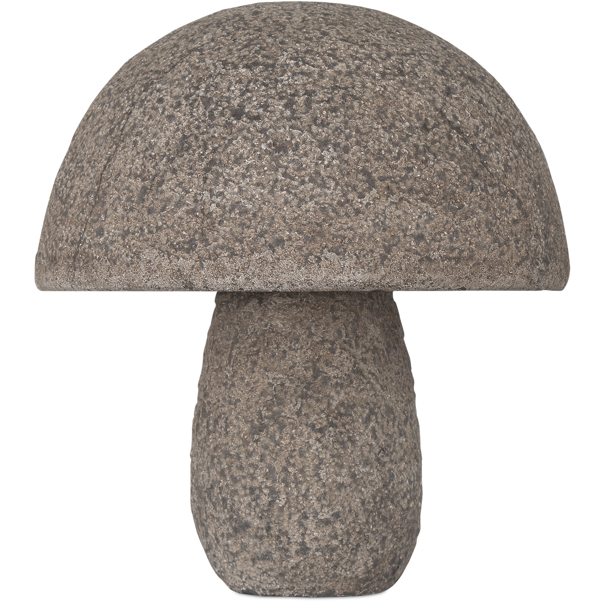 Currey & Company 2200-0056 Chloe Textured Brown Mushroom, Small