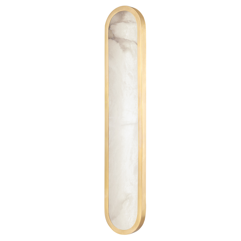 Manhasset LED 5.75 inch Aged Brass ADA Wall Sconce Wall Light