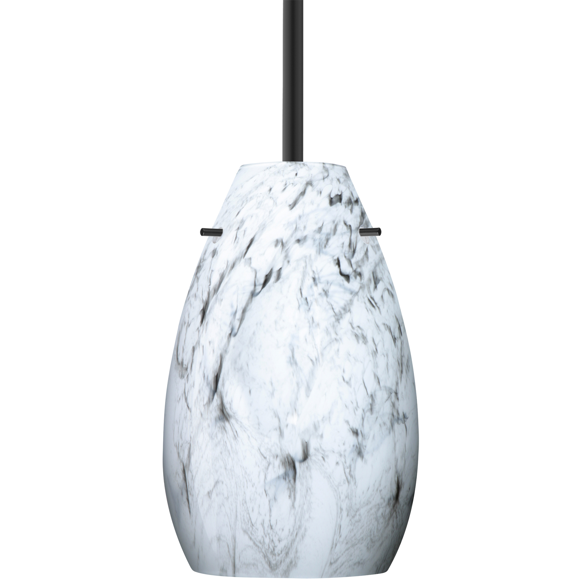 Pera 9 LED Black Stem Pendant Ceiling Light
