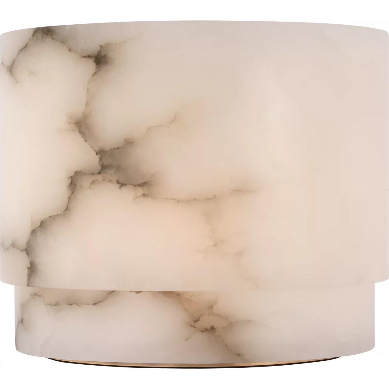 Kelly Wearstler Tourne 7.5 inch 10 watt Alabaster Rechargeable Accent Lamp Portable Light
