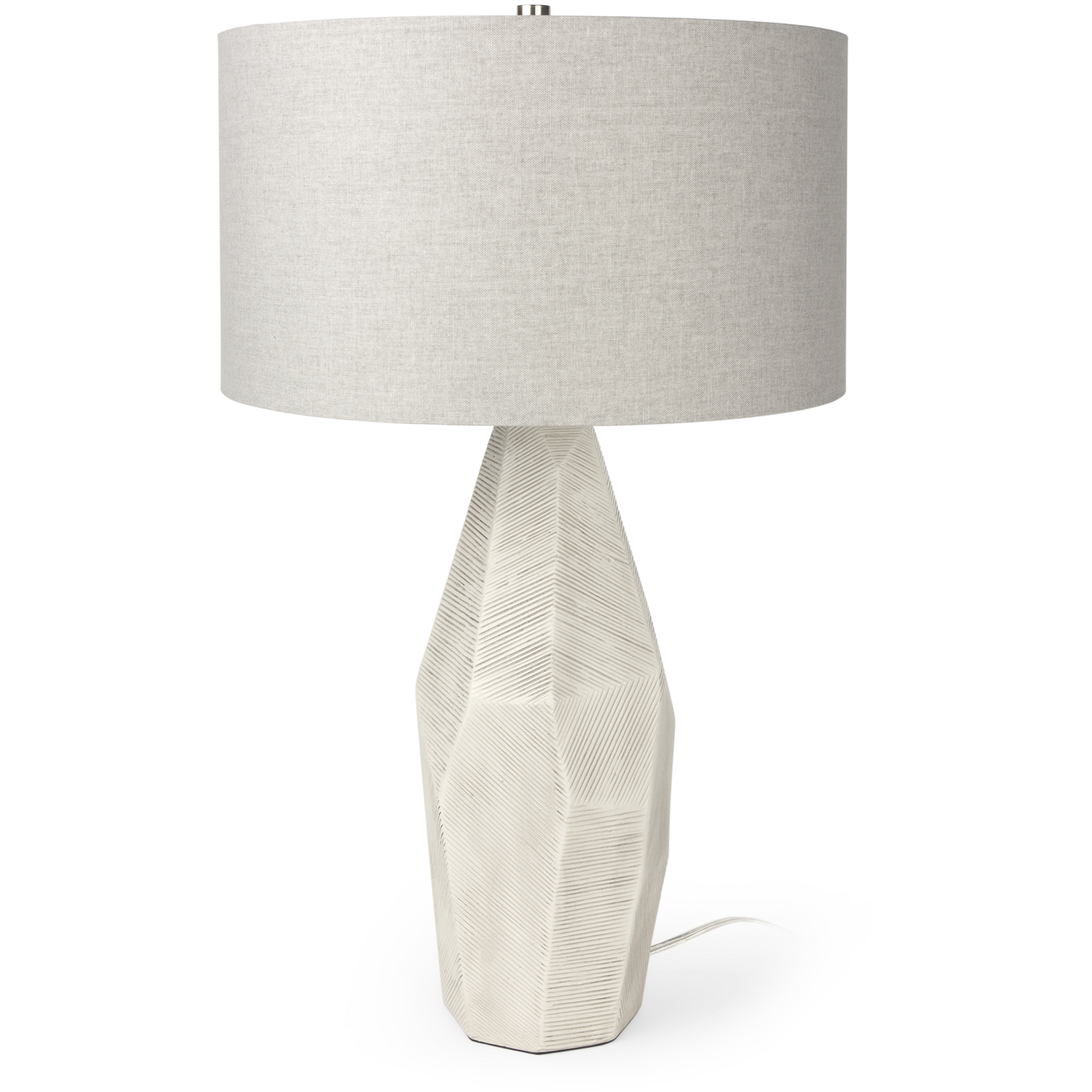 Piven 29.5 inch Cream Table Lamp Portable Light