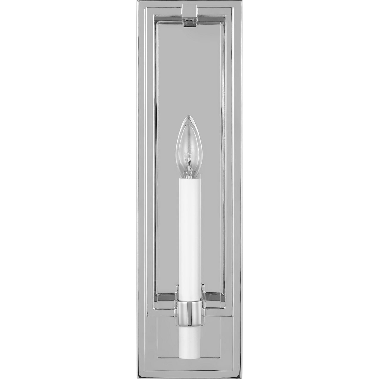 C&M by Chapman & Myers Marston 1 Light 5 inch Polished Nickel ADA Sconce Wall Light