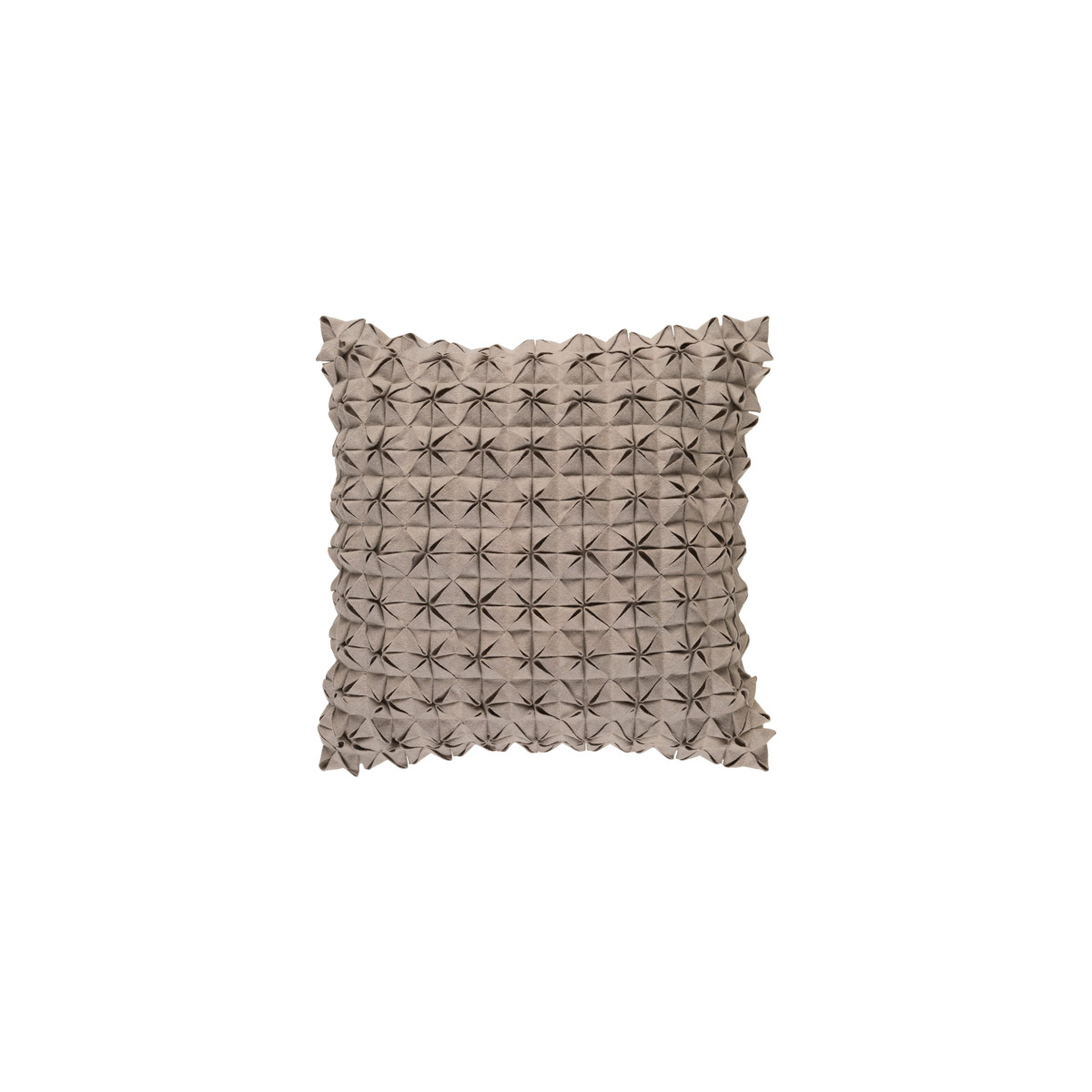 Structure 20 X 20 inch Taupe Throw Pillow